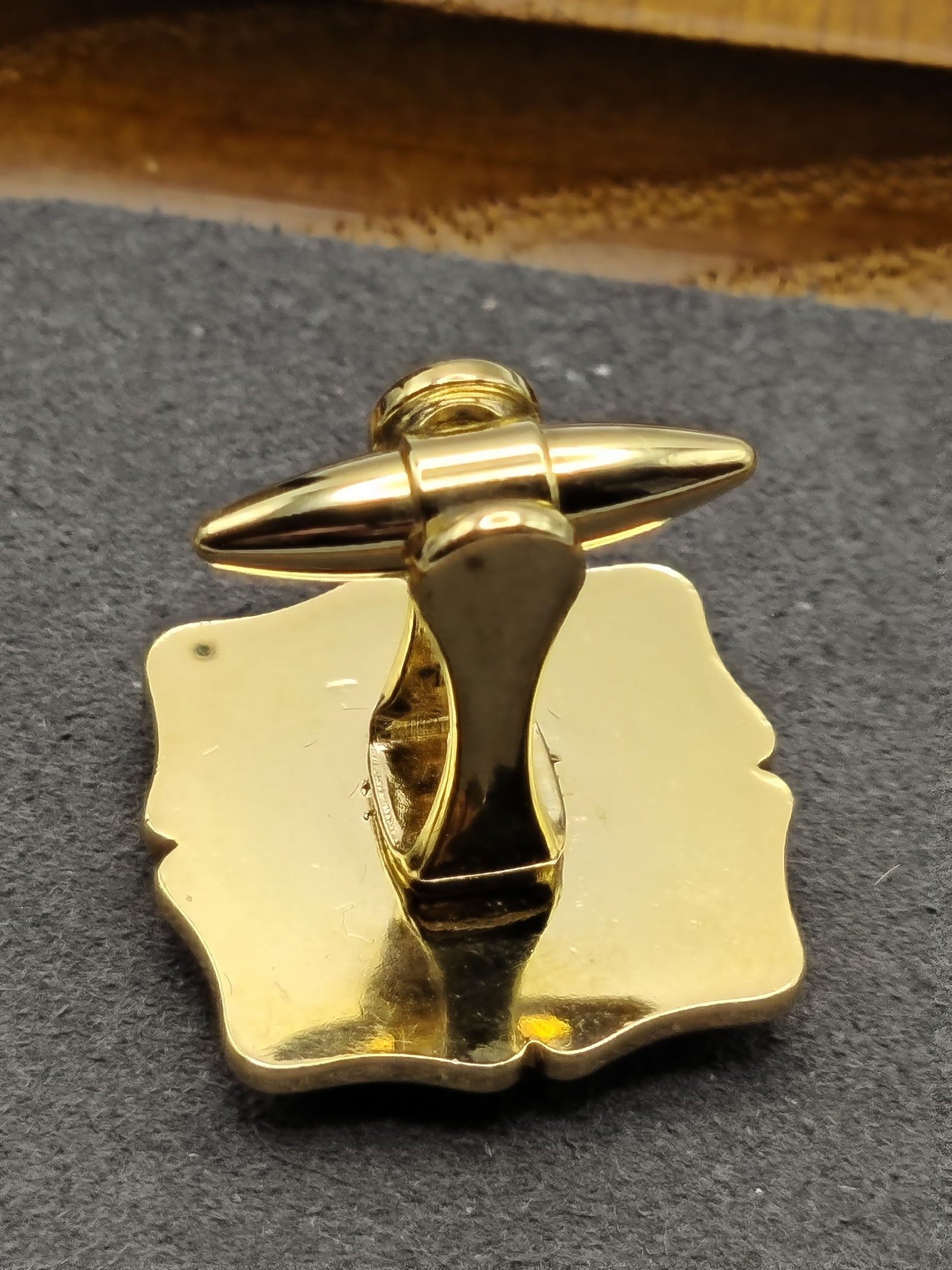 Stratton England Brown Tiger Eye Cufflinks & Tie Pin Set image 10