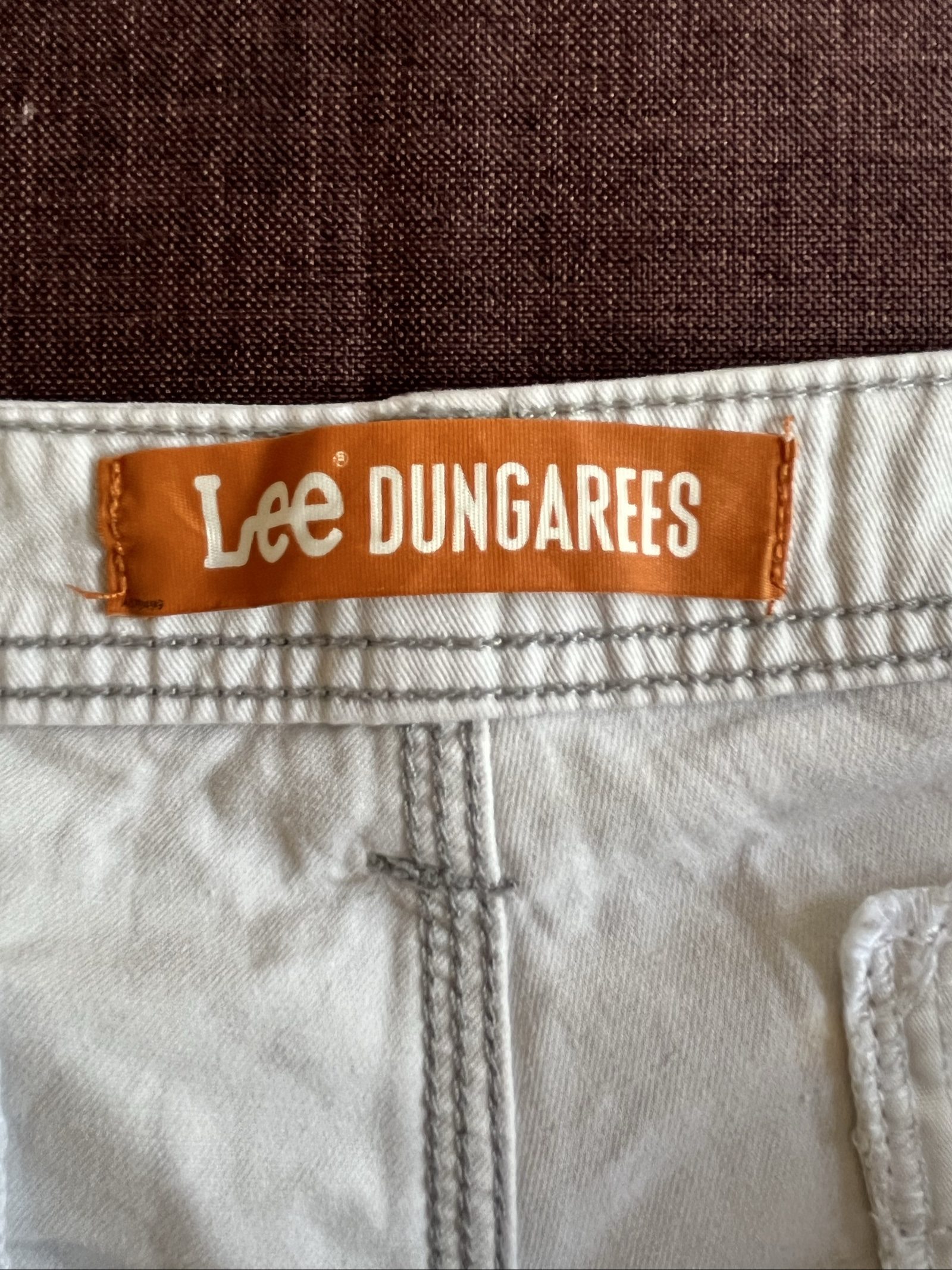Lee Men's Beige Cargo Shorts large Multi Pocket image 5