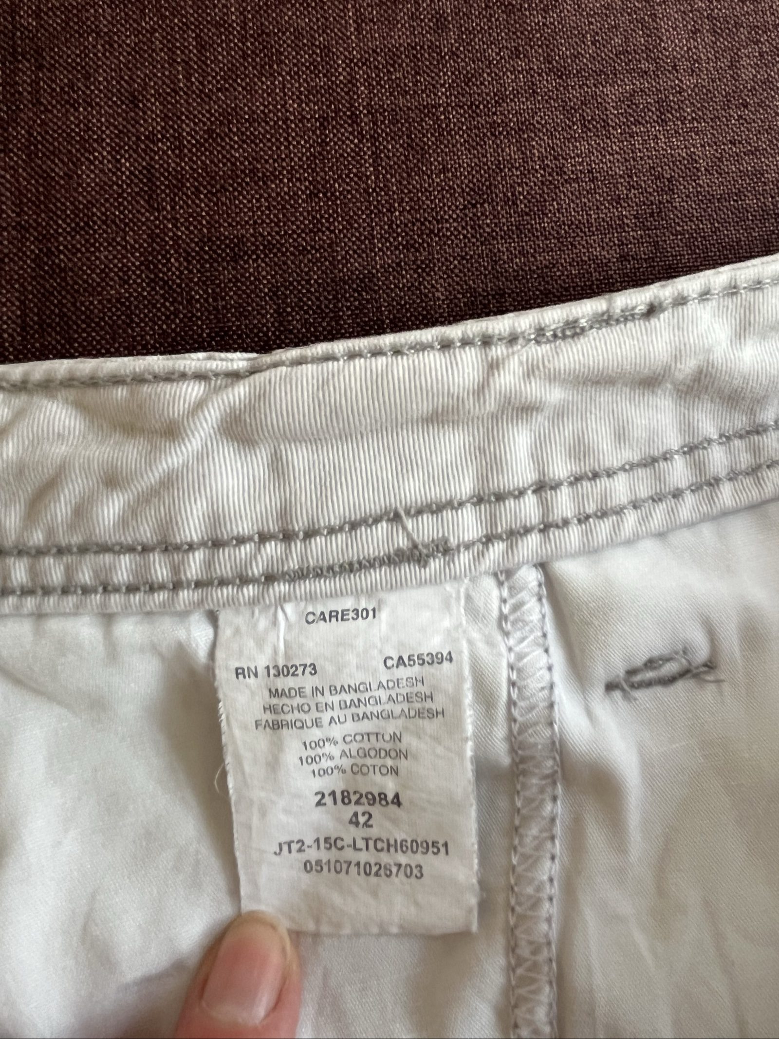 Lee Men's Beige Cargo Shorts large Multi Pocket image 6
