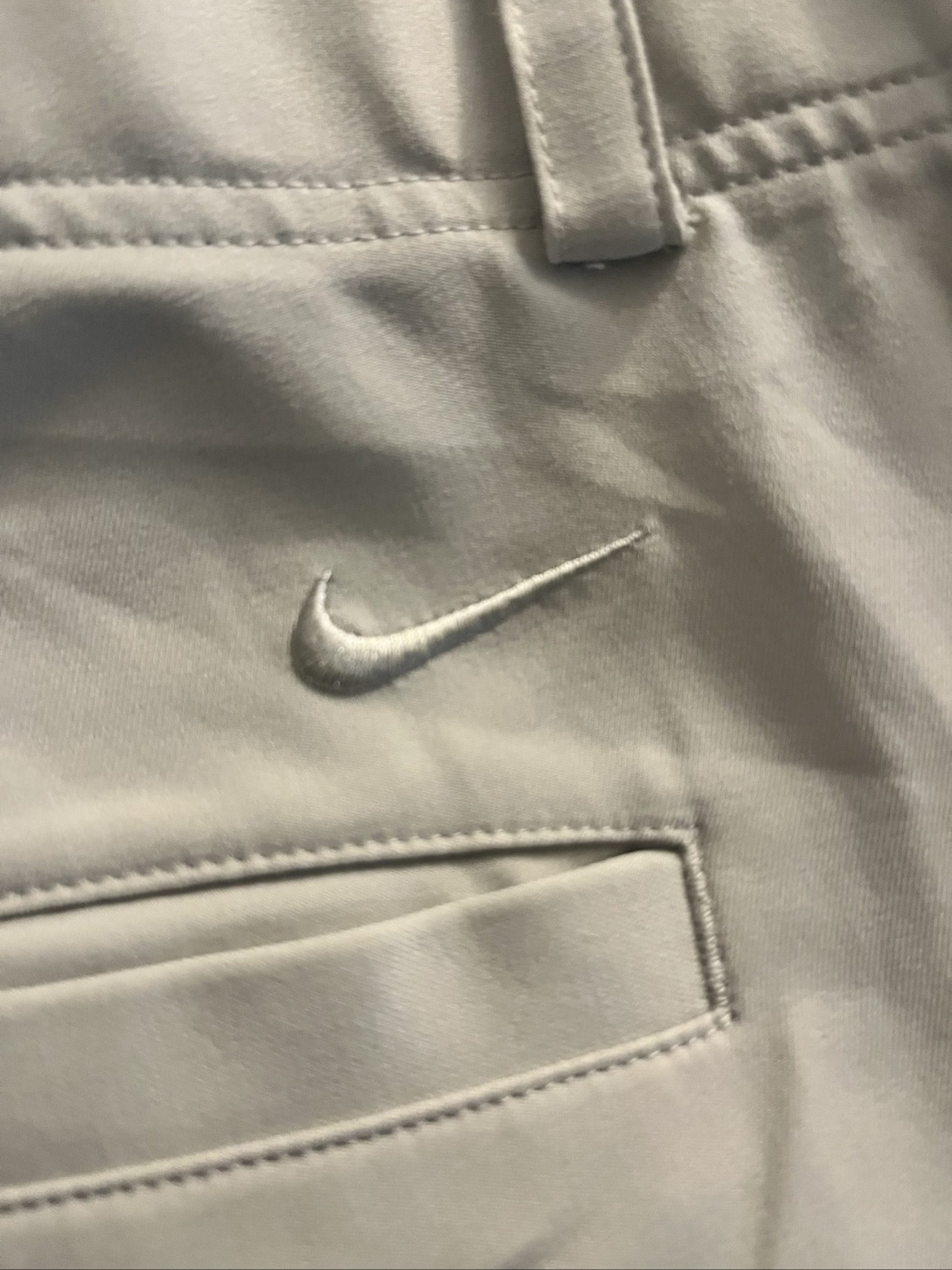 Nike Men Beige Dri-FIT Golf Shorts Size 38 image 4