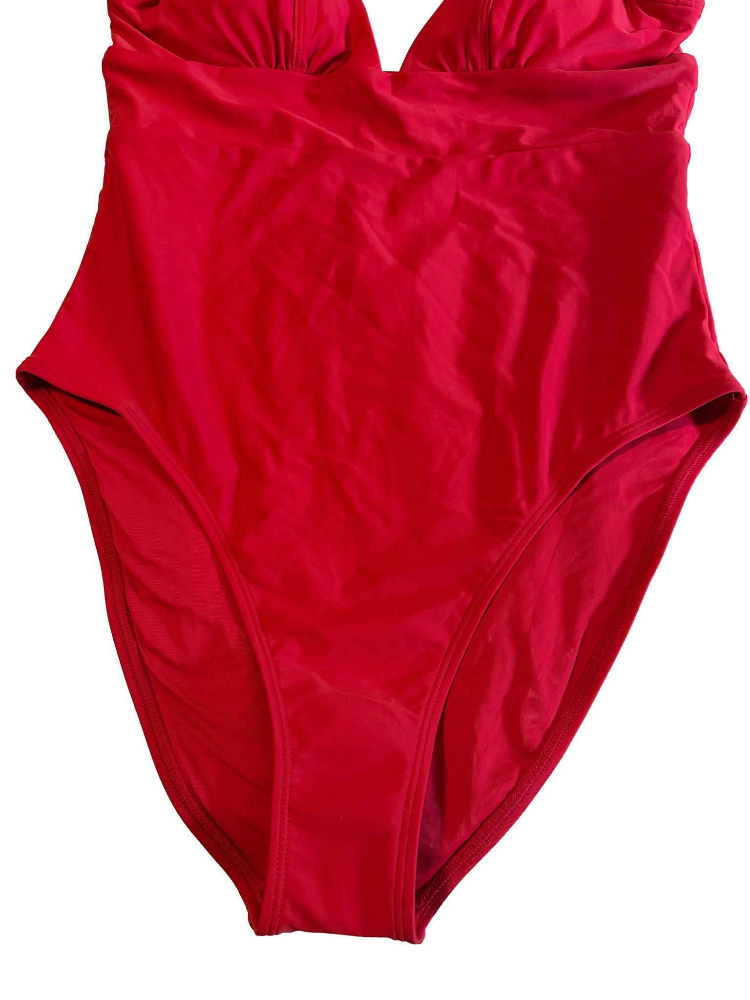 Quince Women's NWT Red One-Piece Swimsuit - Size Large image 4