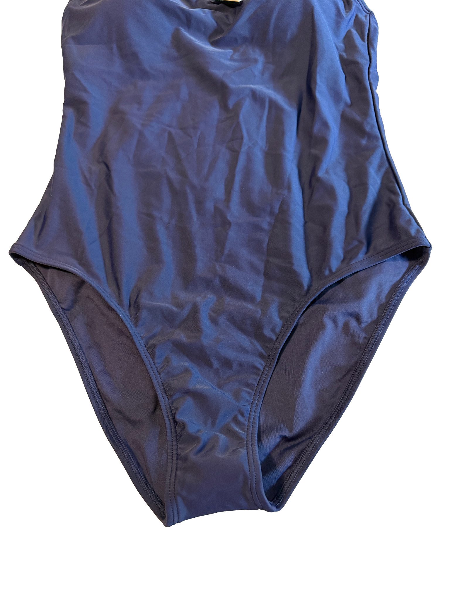 Quince NWT Women's Navy Blue One Piece Swimsuit - Size Medium image 5