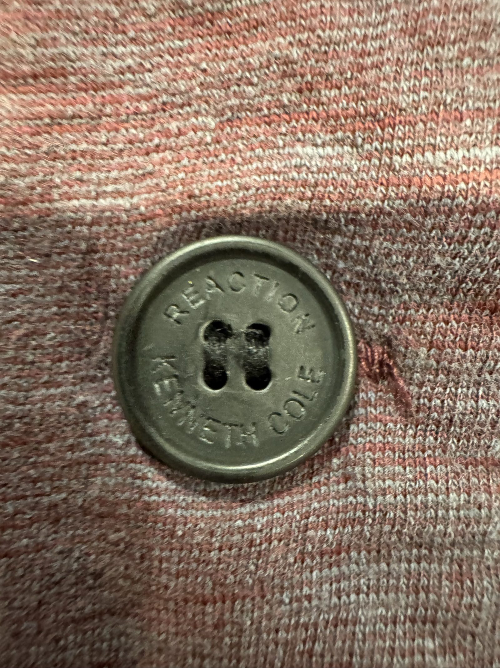 Men’s Kenneth Cole Reaction Button Cardigan - Burgundy Heather - Medium image 8