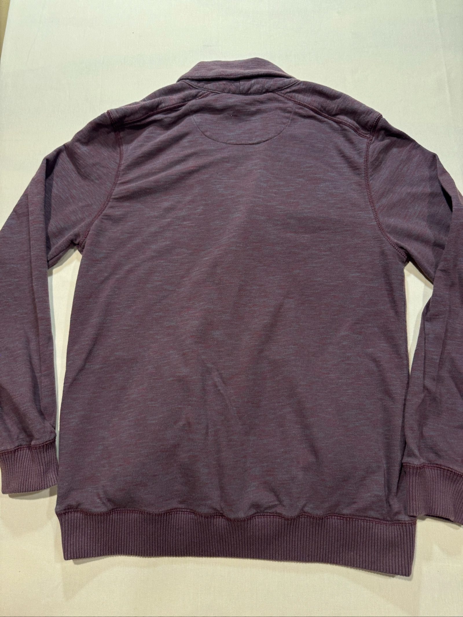 Men’s Kenneth Cole Reaction Button Cardigan - Burgundy Heather - Medium image 9