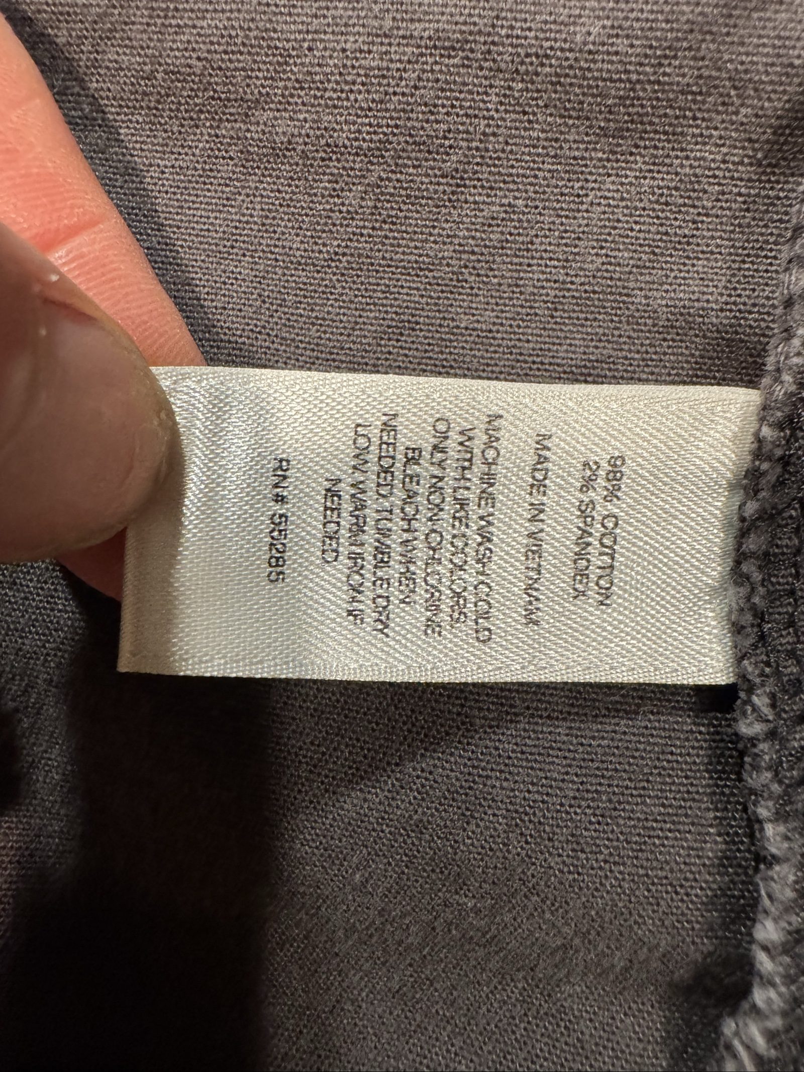 Express Women's Charcoal Grey Cotton Blend Jacket Medium image 6