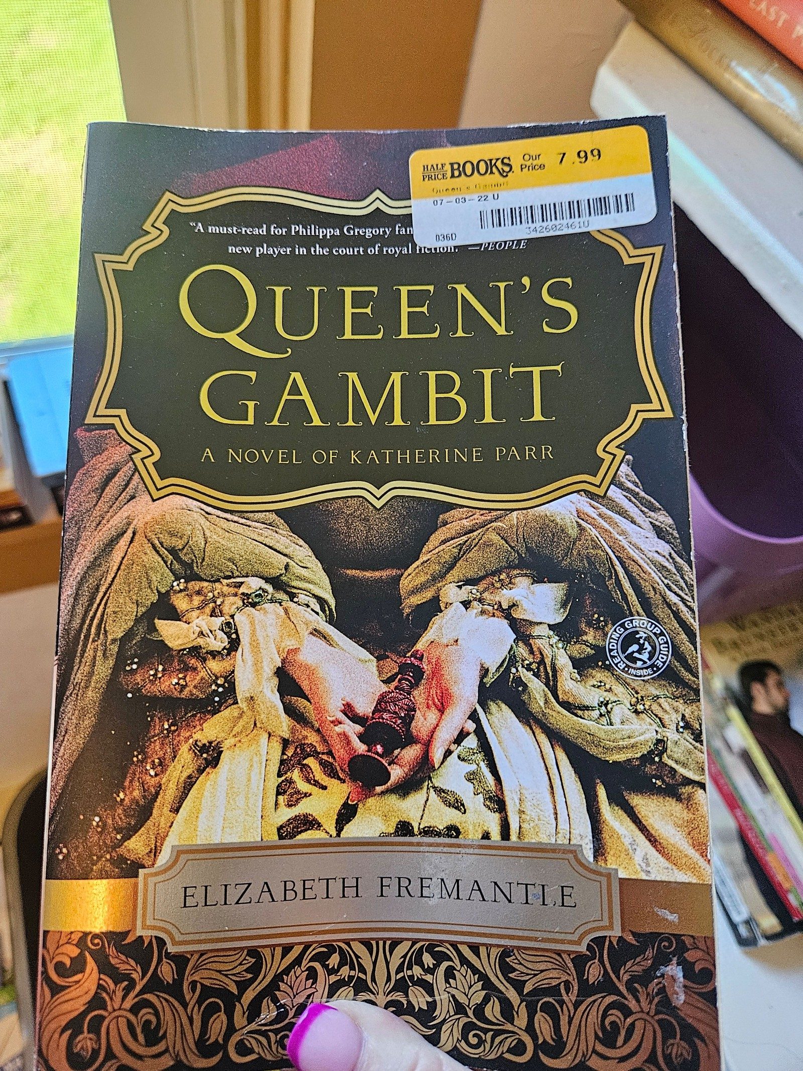 Queen's Gambit by Elizabeth Fremantle Paperback Novel