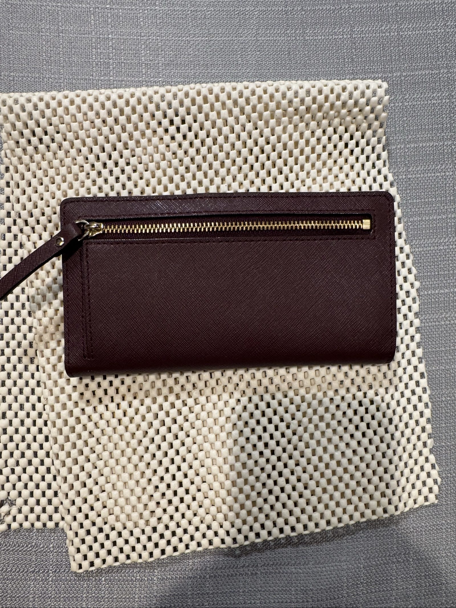 Kate Spade Burgundy Leather Wallet image 10