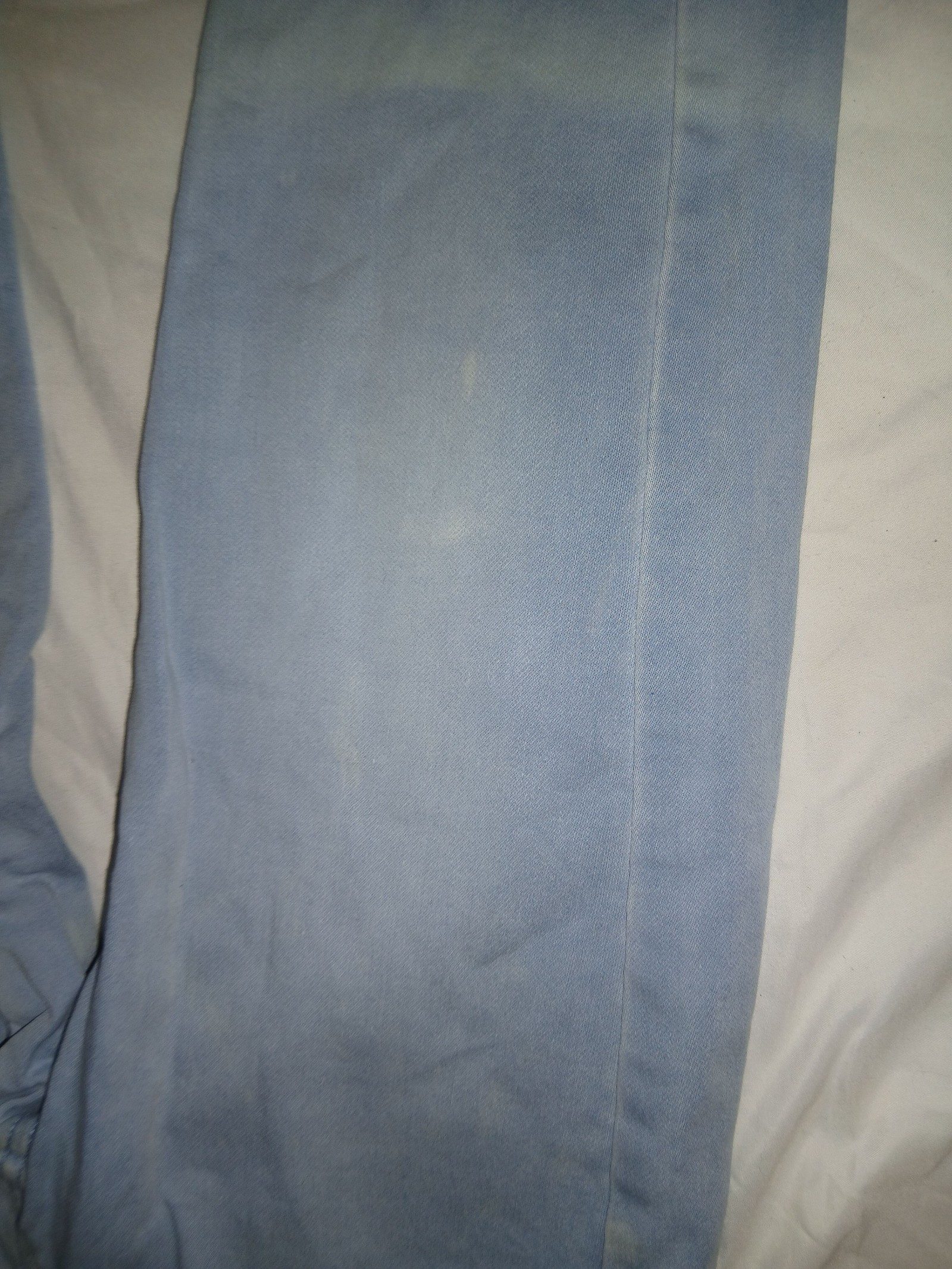Light Blue Kids Elasticated Waist Trousers Small with Light Stains image 5