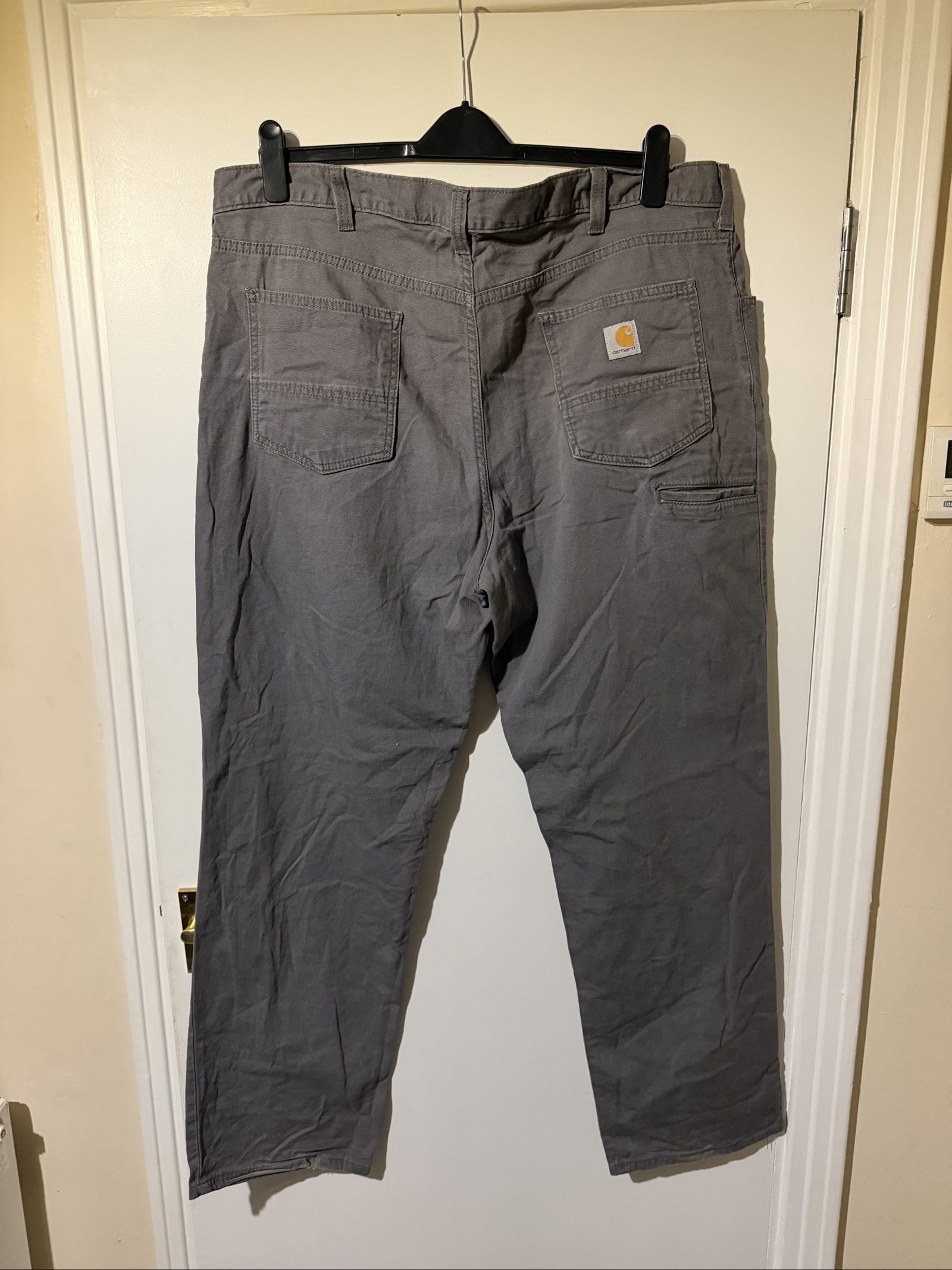 Carhartt Grey Relaxed Fit Work Trousers Size 42 /32 image 5