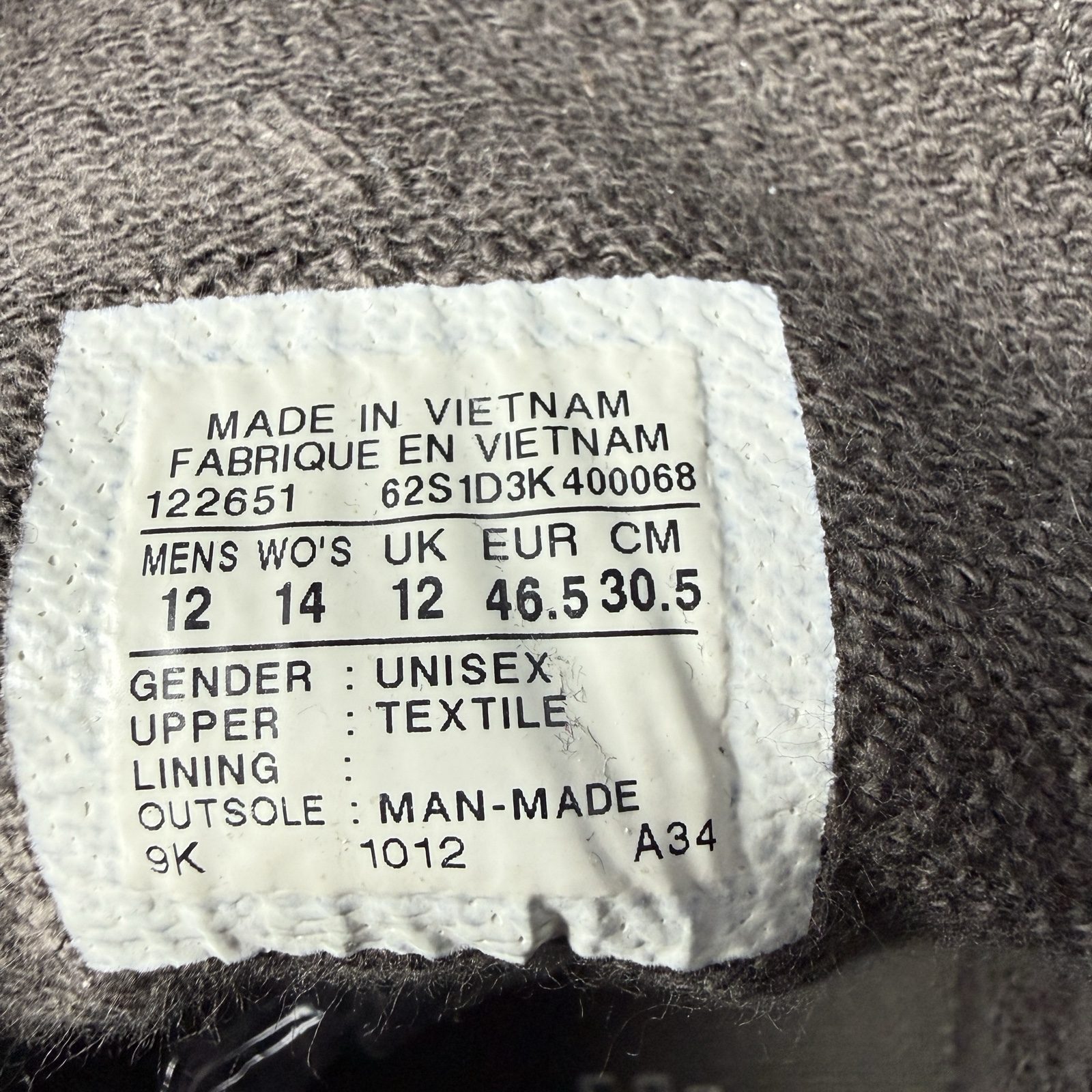 Converse Unisex All Star High Top Trainers UK 12 Brown Double Upper 122651 image 4