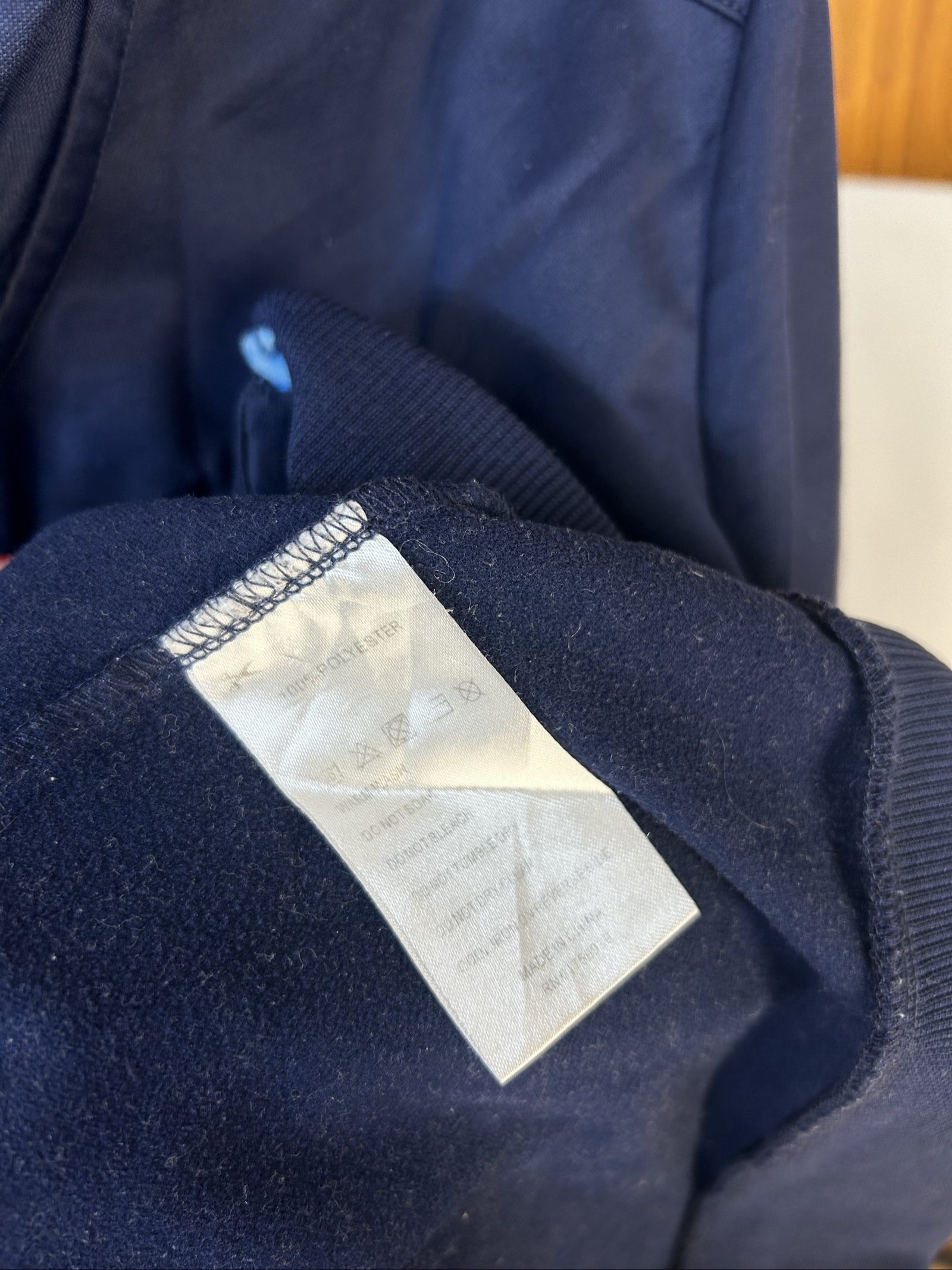 New Balance Navy & Blue Hooded Jacket XL/16 image 5