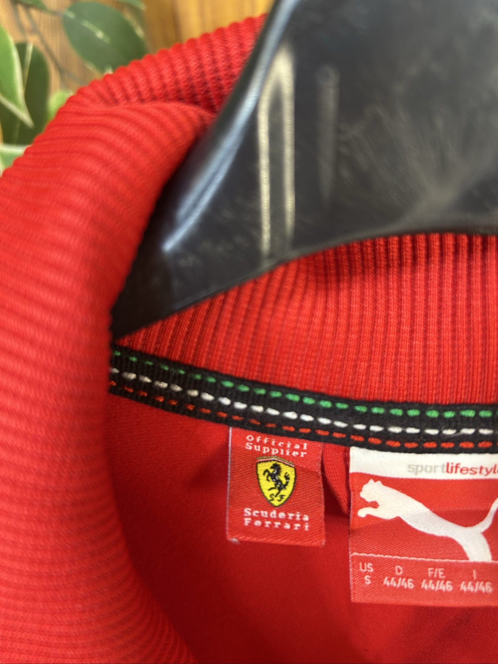 Puma Red Scuderia Ferrari Track Jacket Small image 5