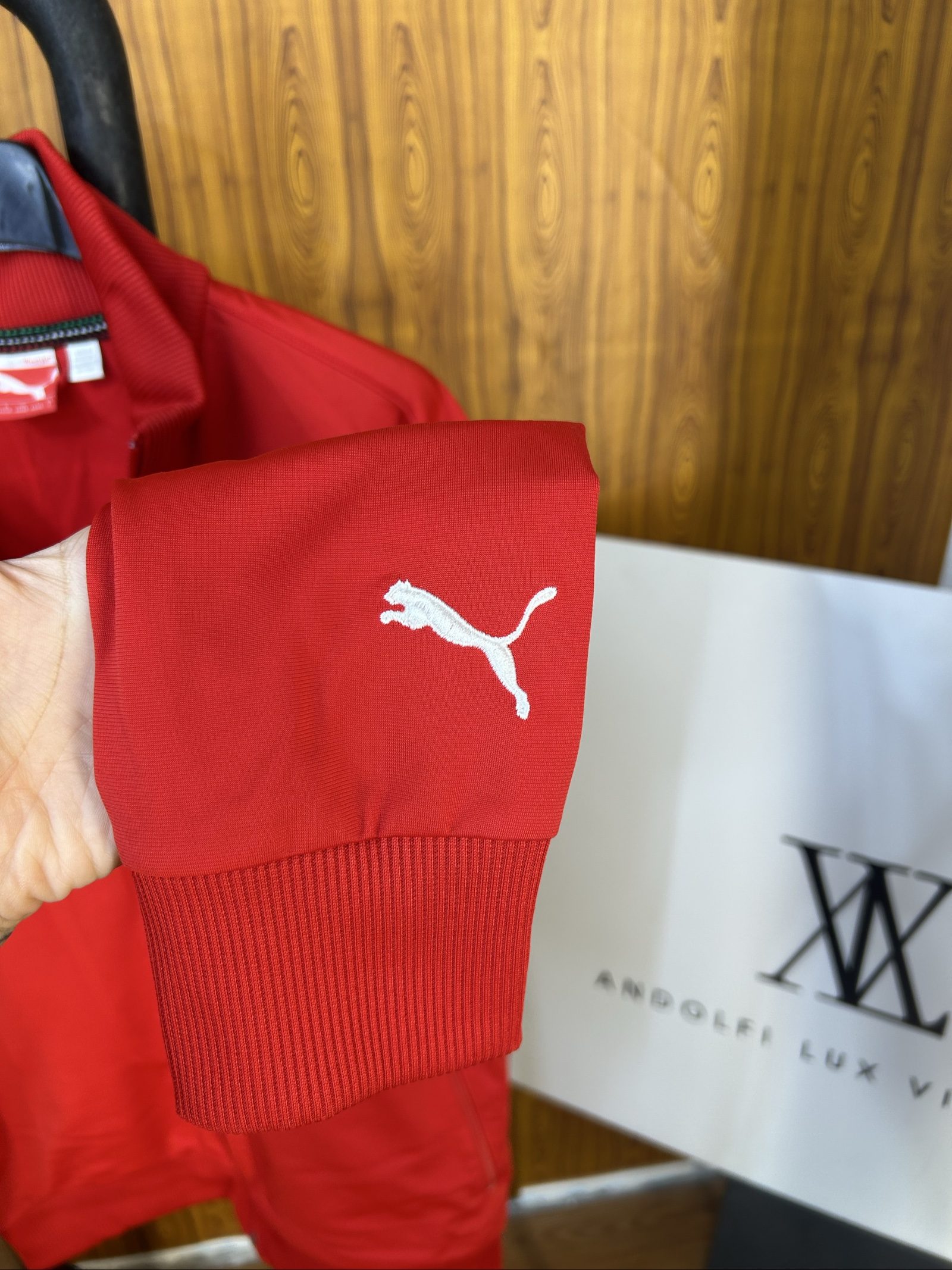 Puma Red Scuderia Ferrari Track Jacket Small image 6