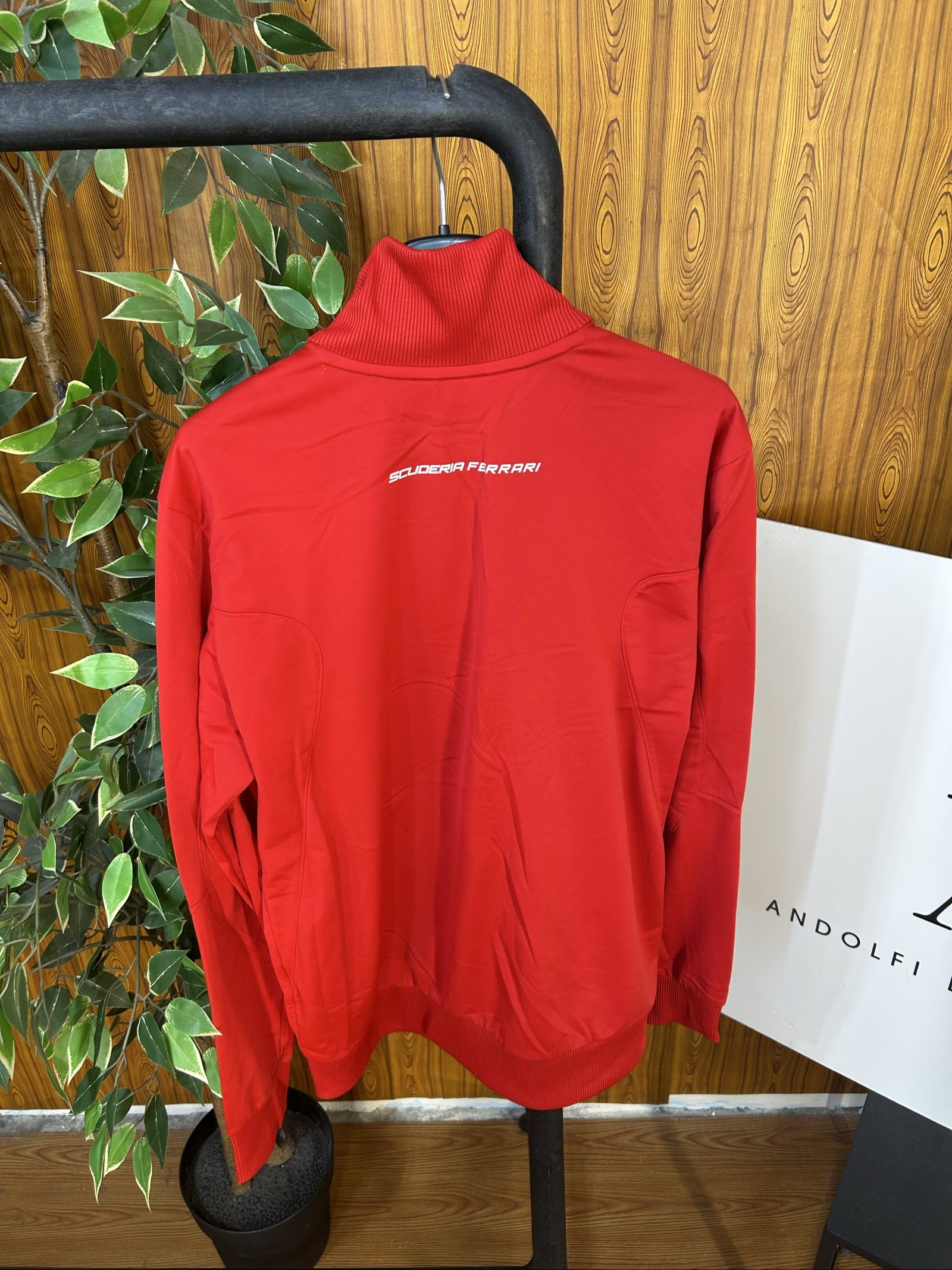 Puma Red Scuderia Ferrari Track Jacket Small image 7