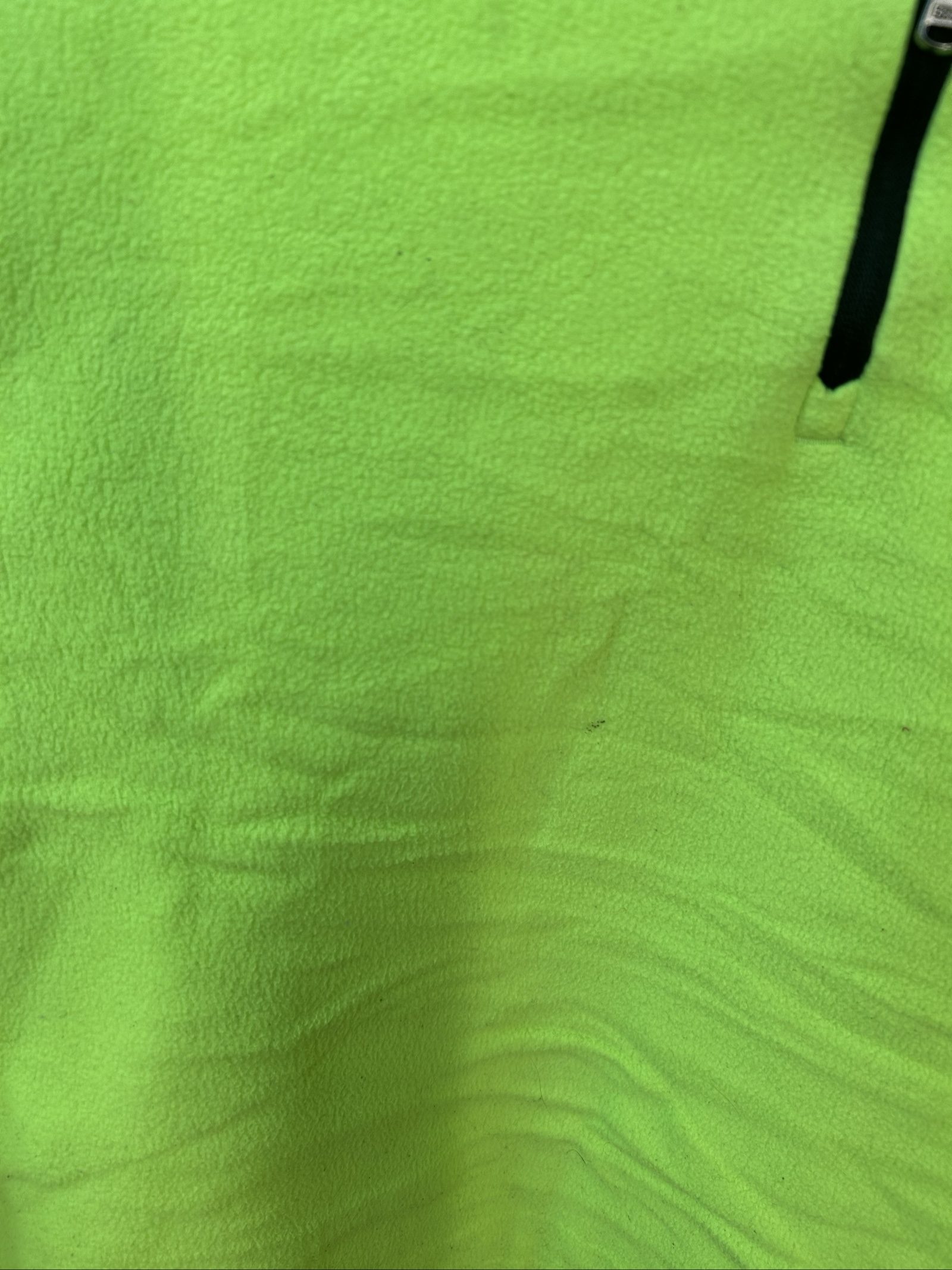 Polo Ralph Lauren Women's Green Fleece Performance Half Zip Medium image 4