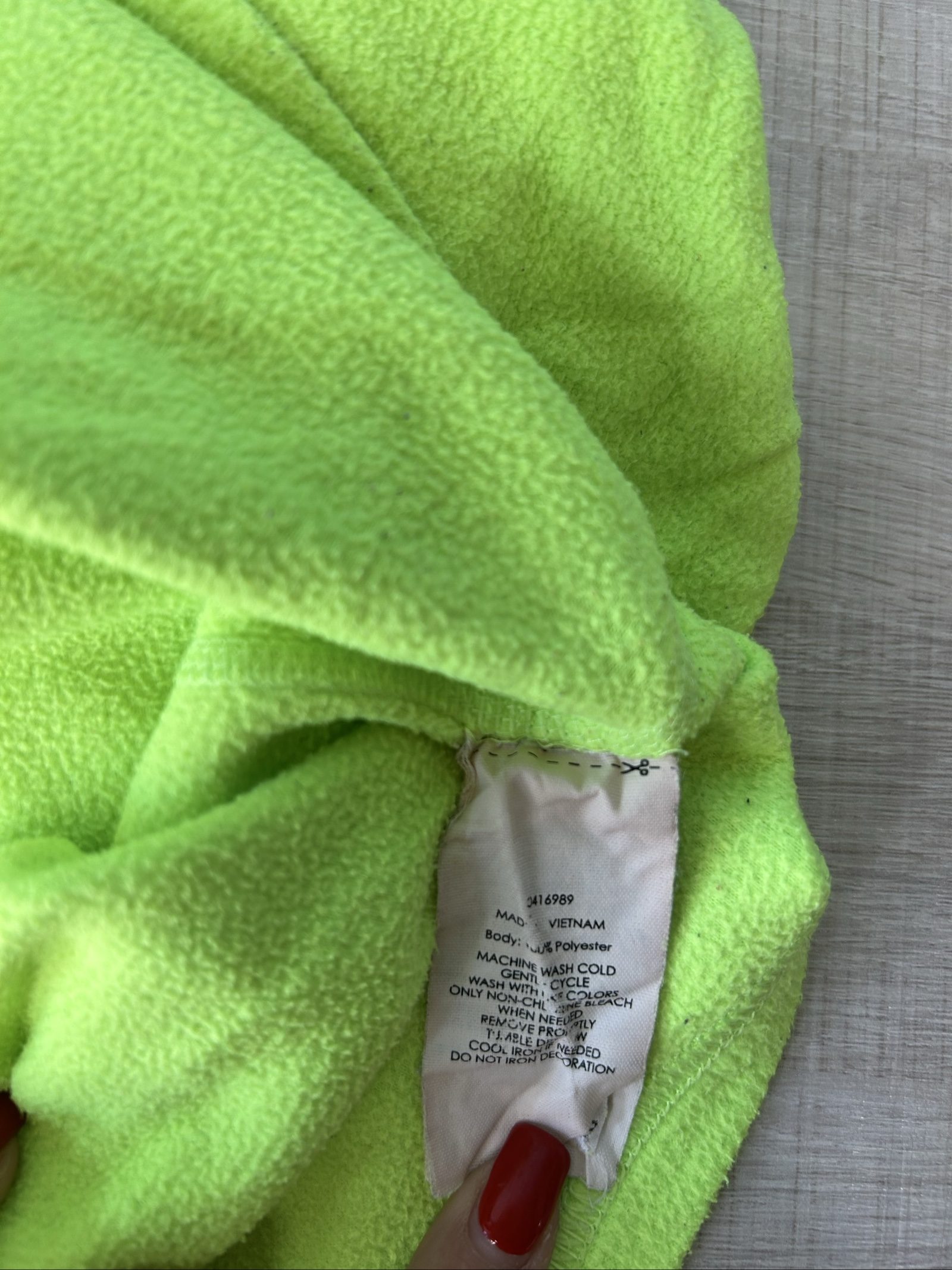Polo Ralph Lauren Women's Green Fleece Performance Half Zip Medium image 6