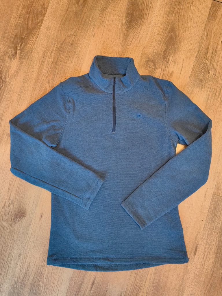 Quechua (Decathlon) silts un ērts sporta džemperis ar rāvējslēdzēju