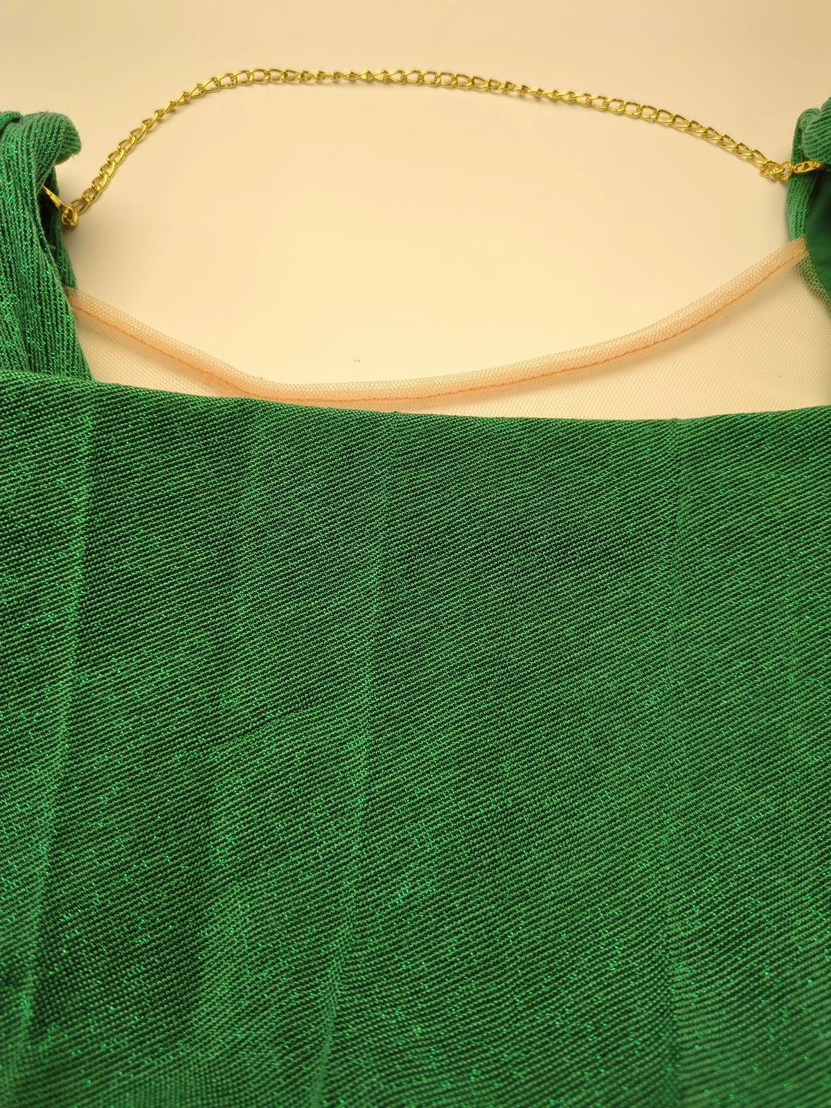 New Elisabetta Franchi Emerald Green Knit Dress Size S image 8
