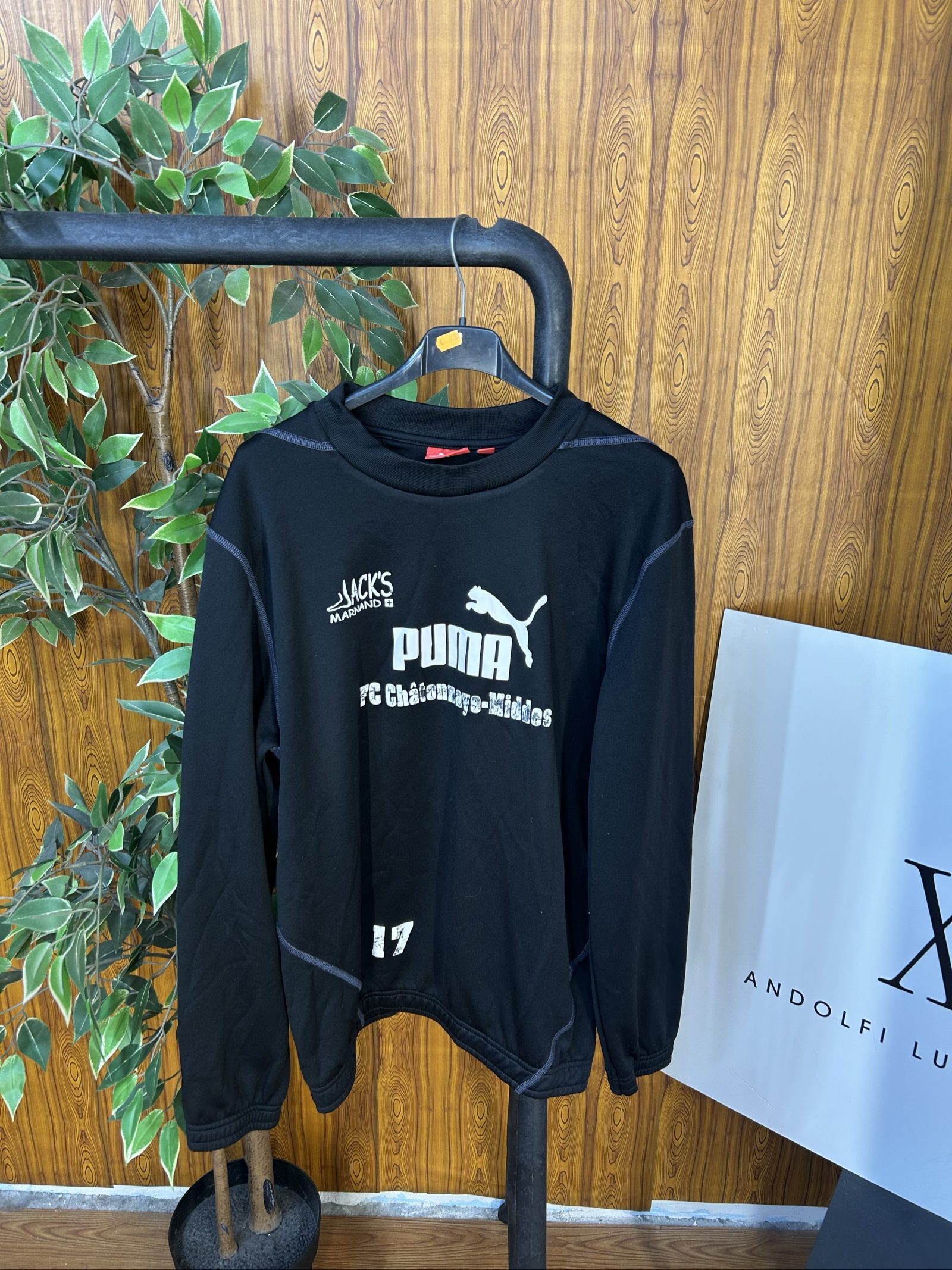Puma Black FC Châtonnaye-Middes Sweatshirt Medium