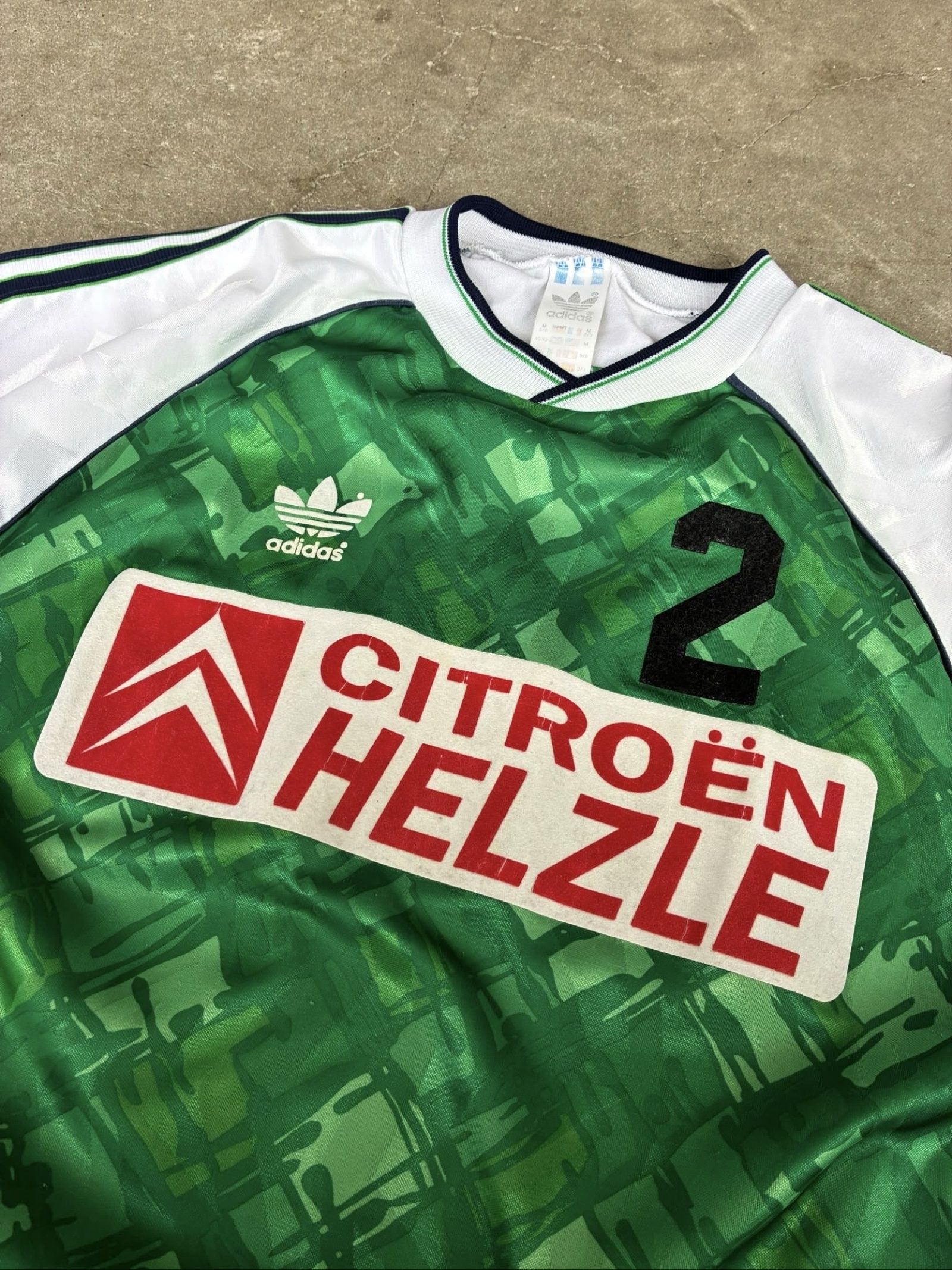 Vintage adidas template shirt 90s made in UK no.2 image 2