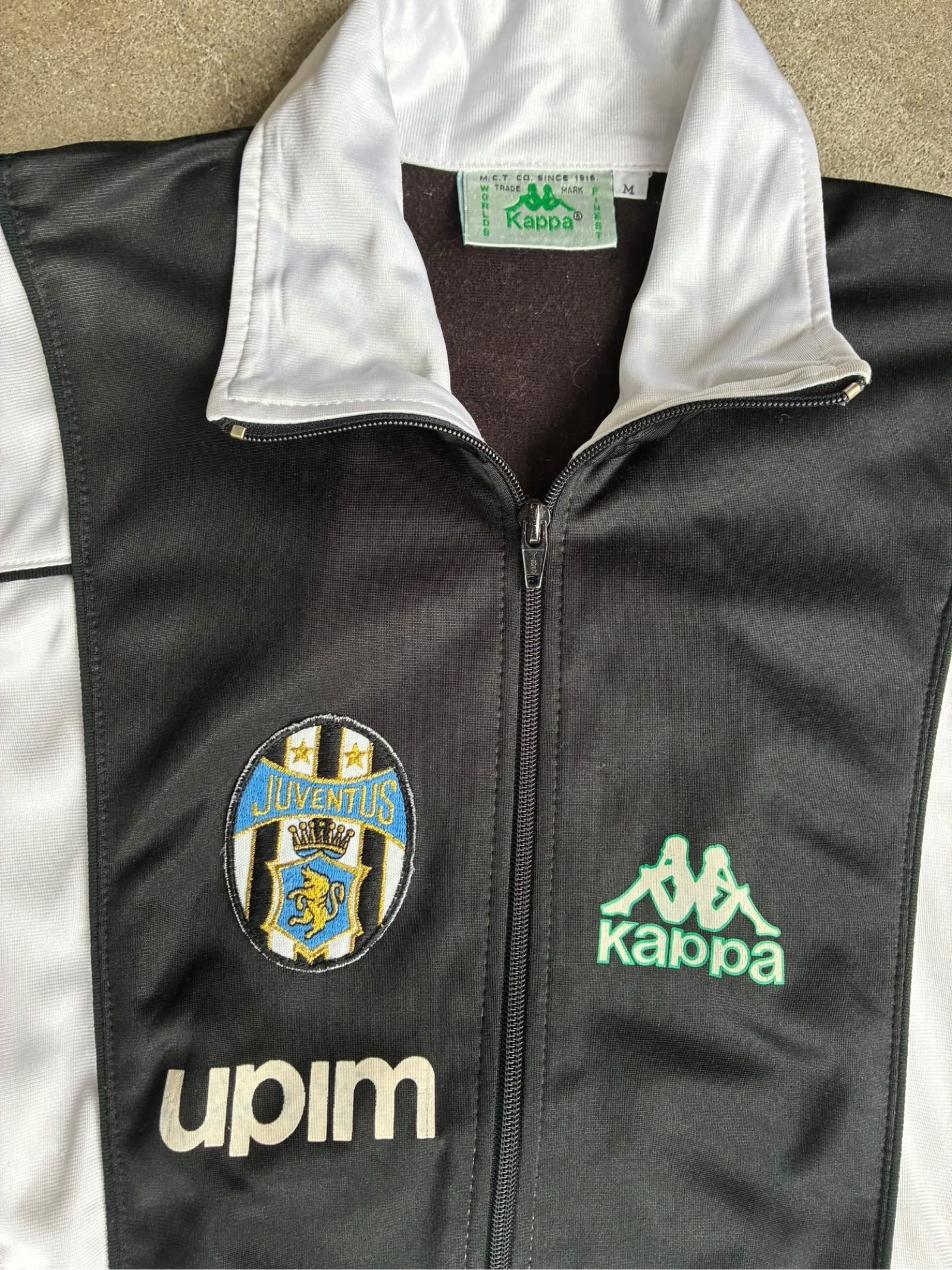 Vintage Juventus kappa track jacket 90s medium football Italy image 4