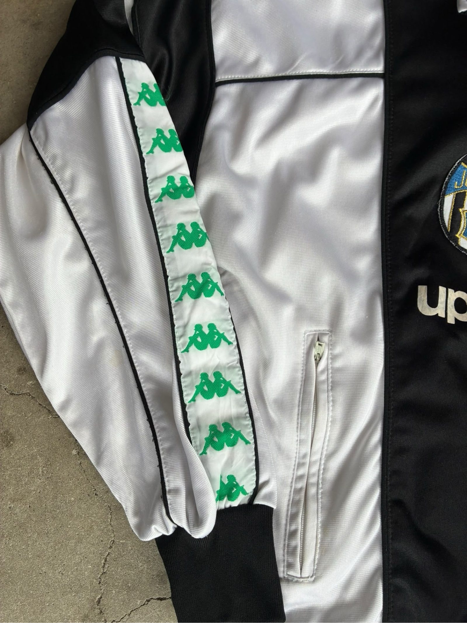 Vintage Juventus kappa track jacket 90s medium football Italy image 5