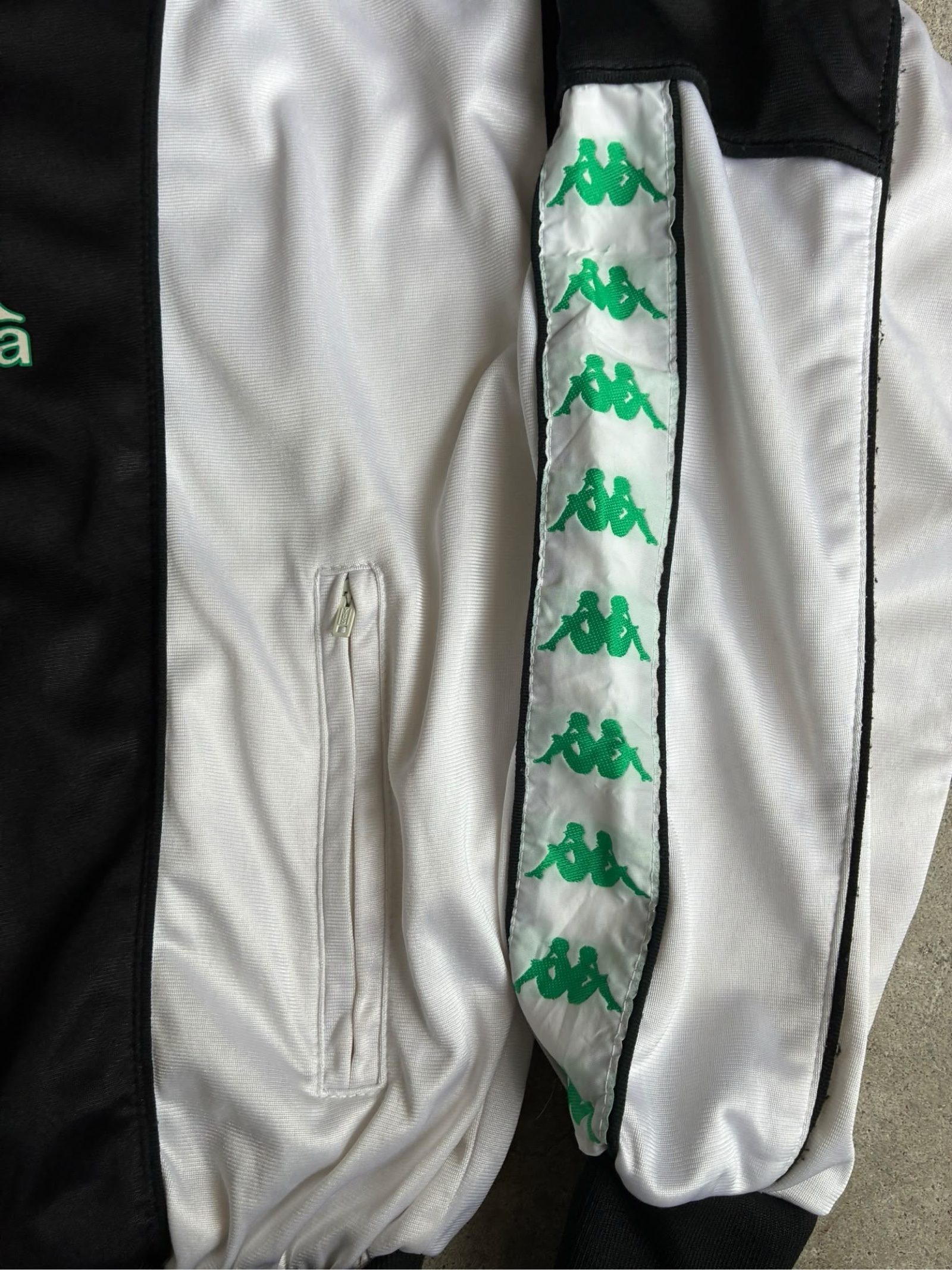 Vintage Juventus kappa track jacket 90s medium football Italy image 8