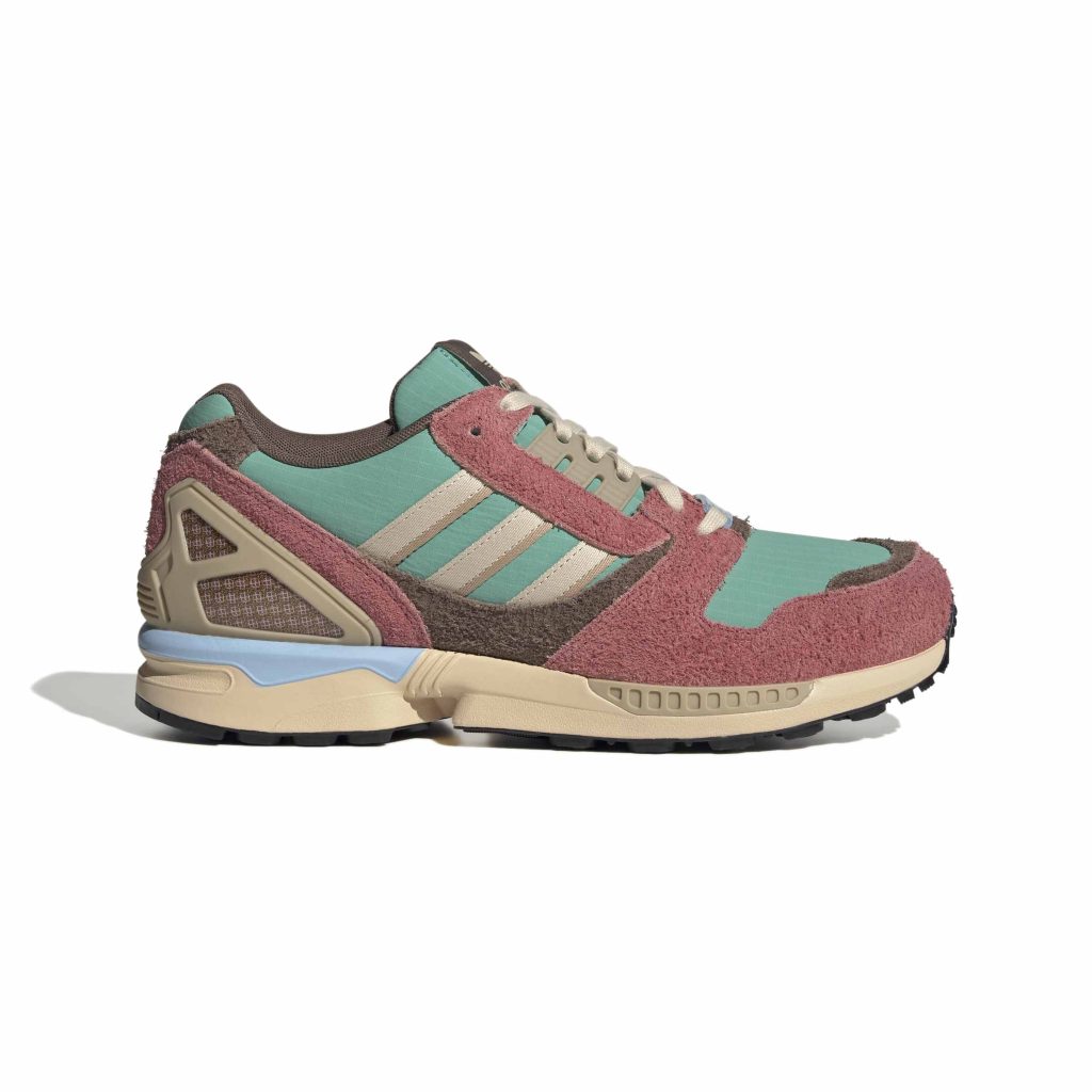 Adidas ZX 8000 blue burgundy - Größe UK 12