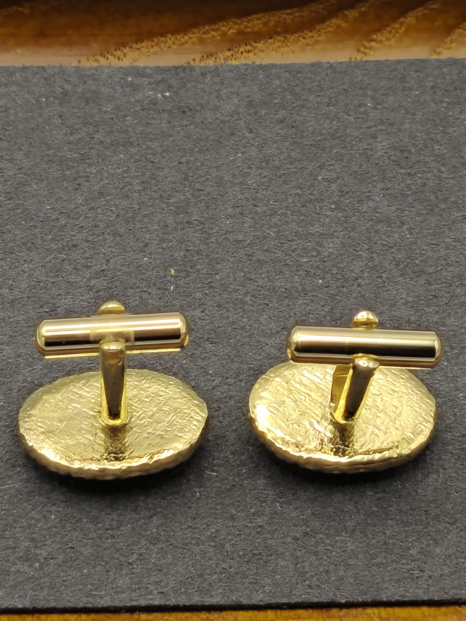 Shippo Purple & Silver Patterned Cufflinks & Tie Pin Set image 7