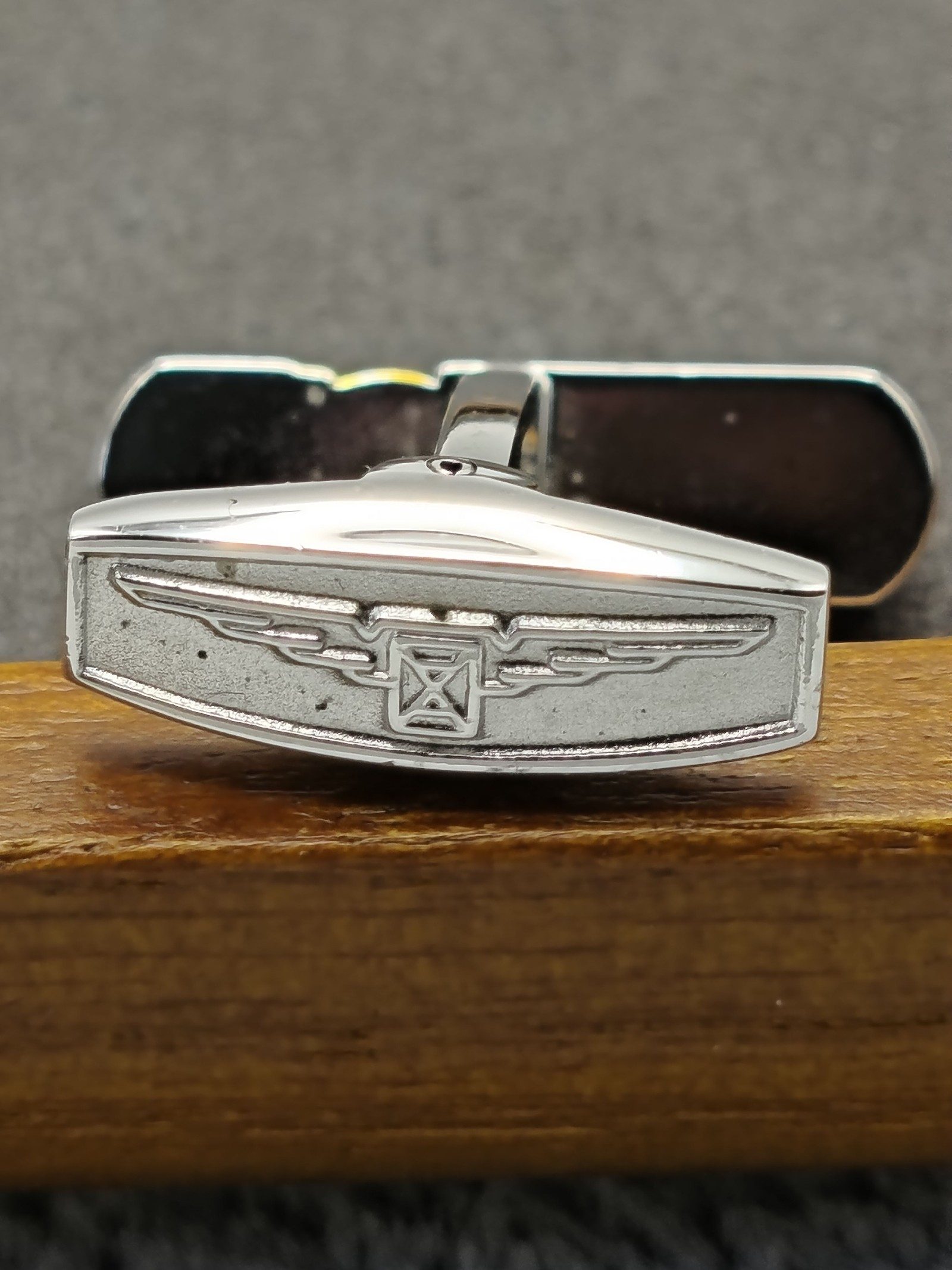 Silver & Gold Tone Capsule Cufflinks Unisex image 8