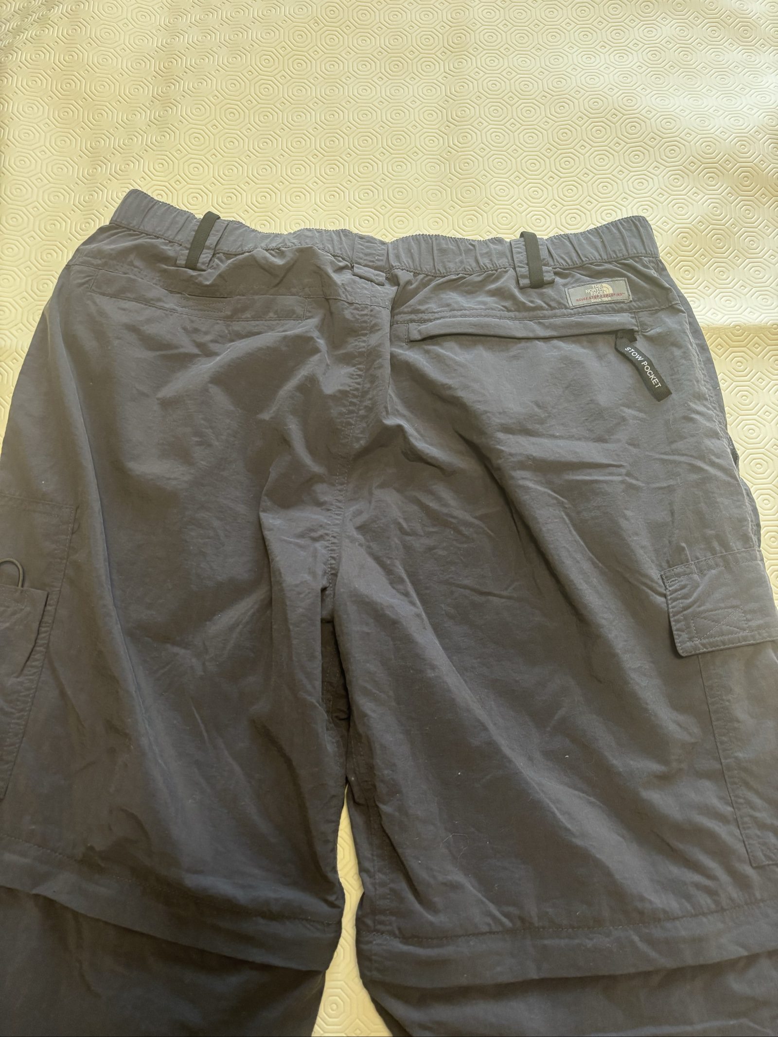 The North Face Men's Navy Zip-Off Cargo Trousers Large image 8