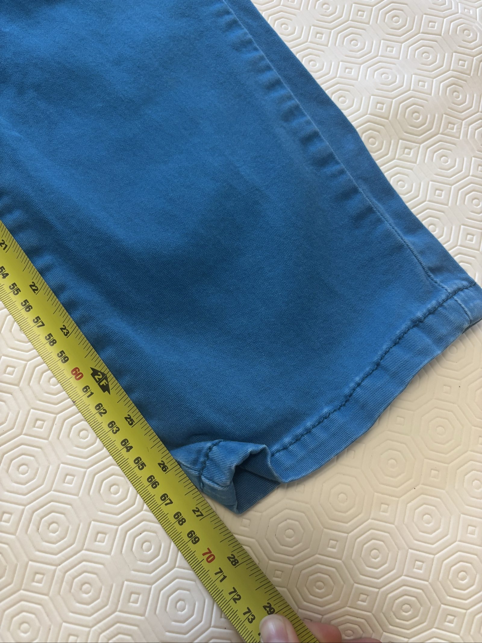 White Stuff Blue Casual Trousers Size 12 Relaxed Fit image 4