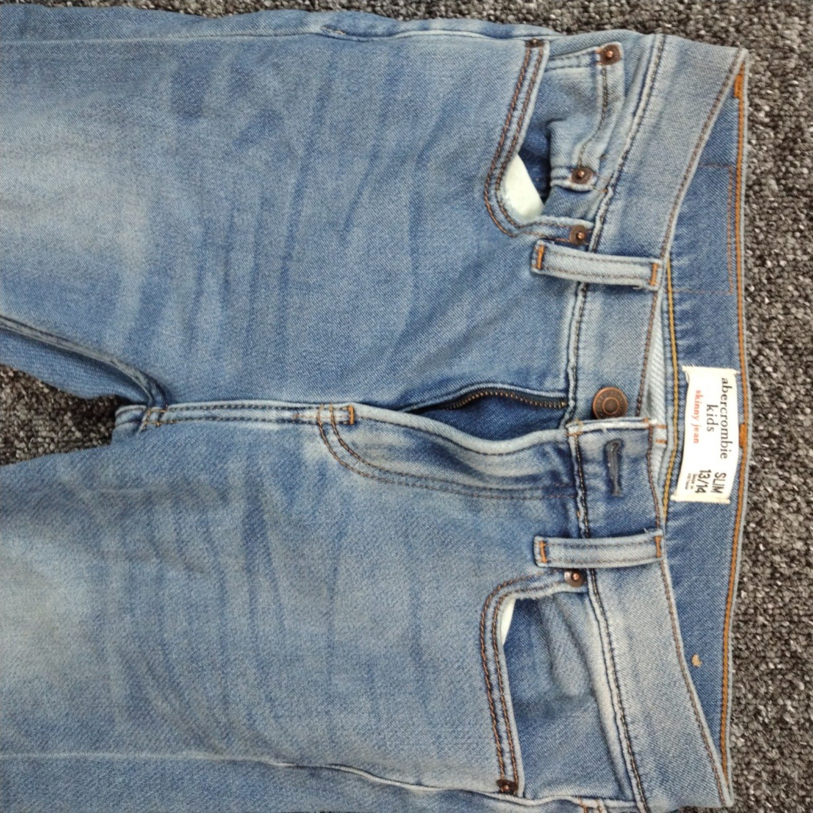 Abercrombie Kids Blue Skinny Jeans Slim 13/14 image 3