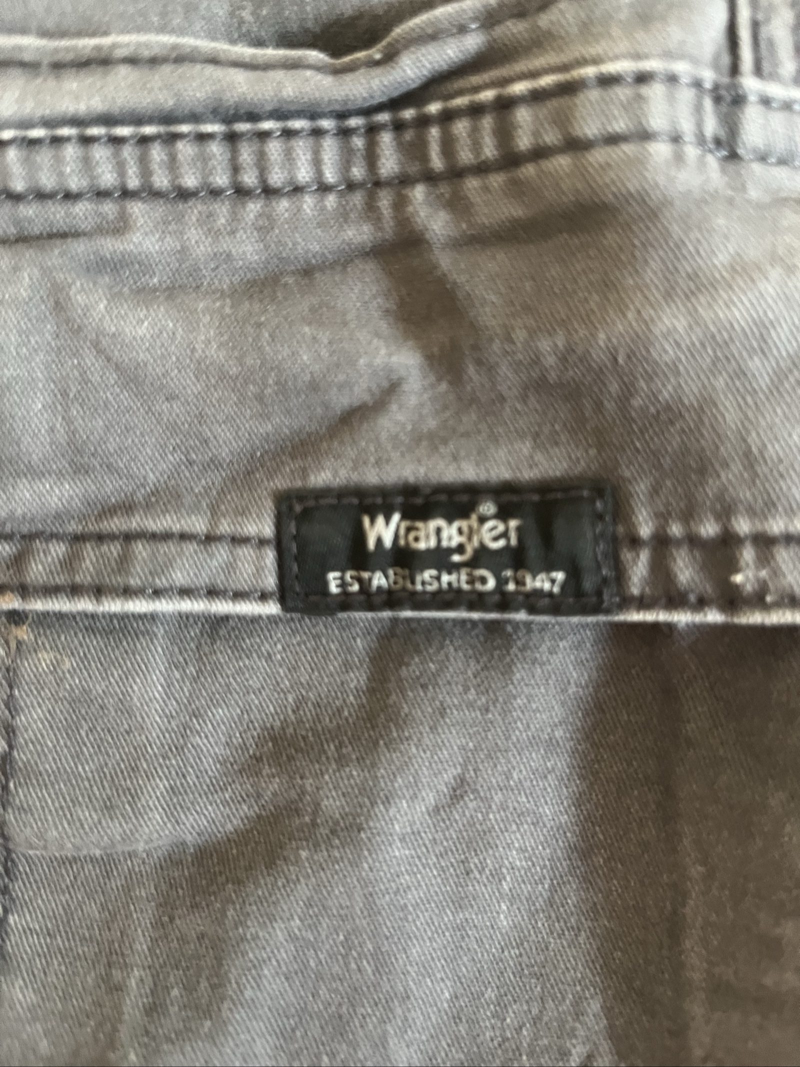 Wrangler Men's Grey Cargo Shorts L Reg Cotton 98% & Spandex 2% image 6
