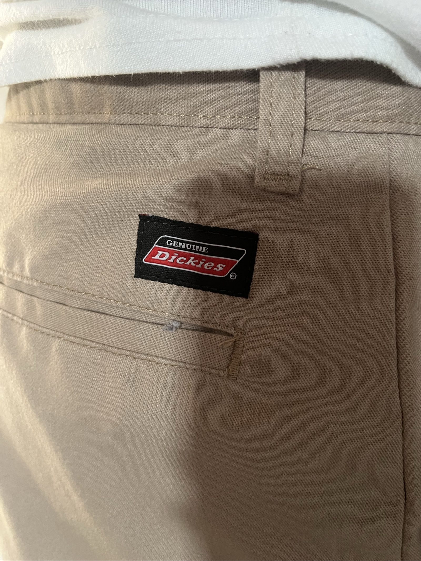 Dickies Men's Beige Work Shorts Large Classic Fit image 5