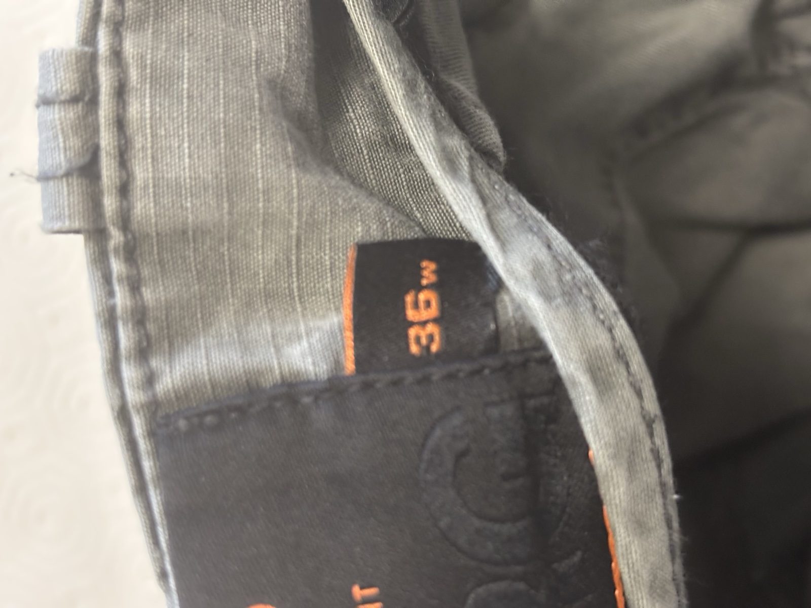 Superdry Men's Grey Core Cargo Lite Shorts image 6