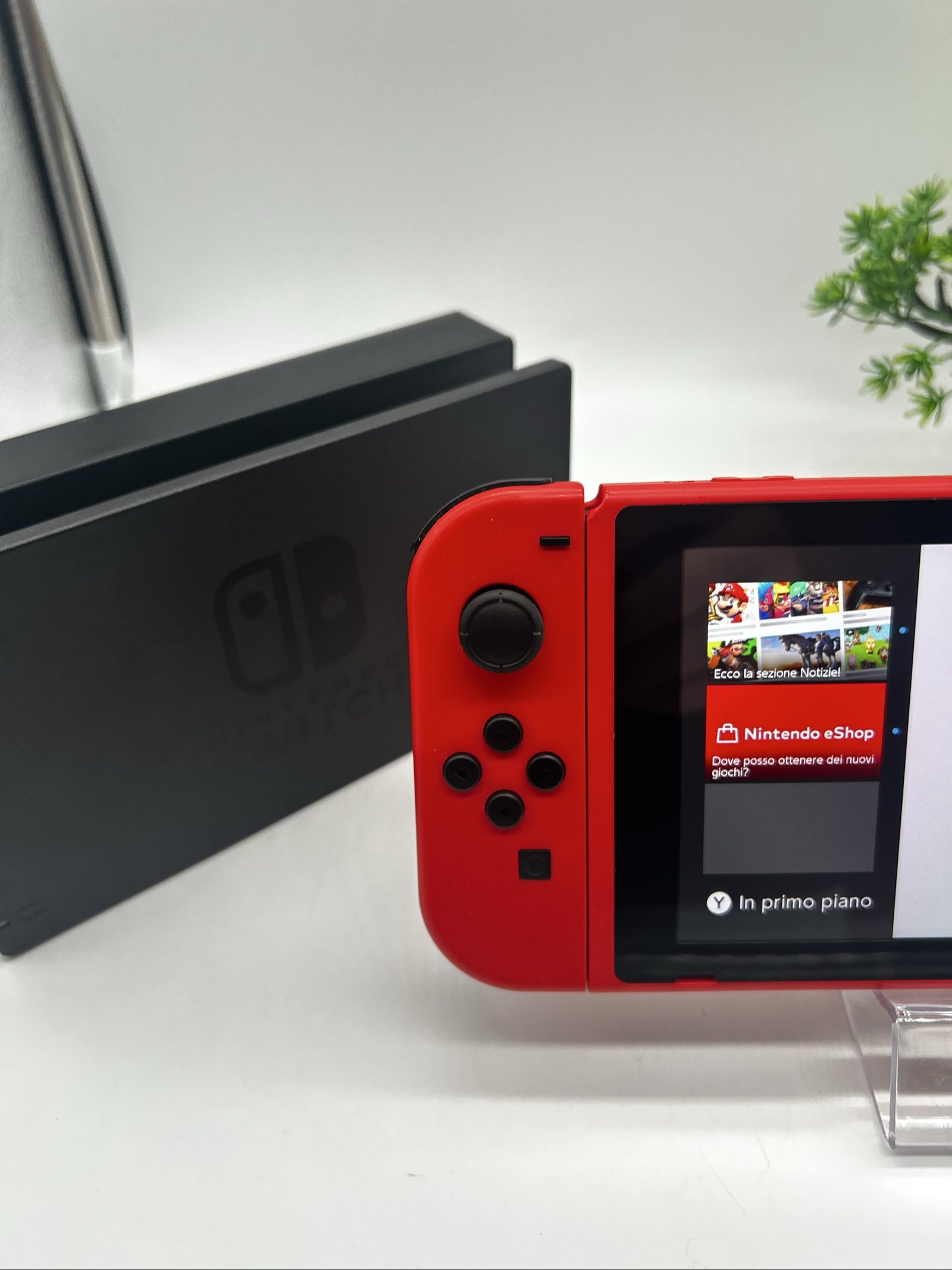 Nintendo Switch V2 Super Mario Rossa – Edizione Limitata – Accessori Originali image 4
