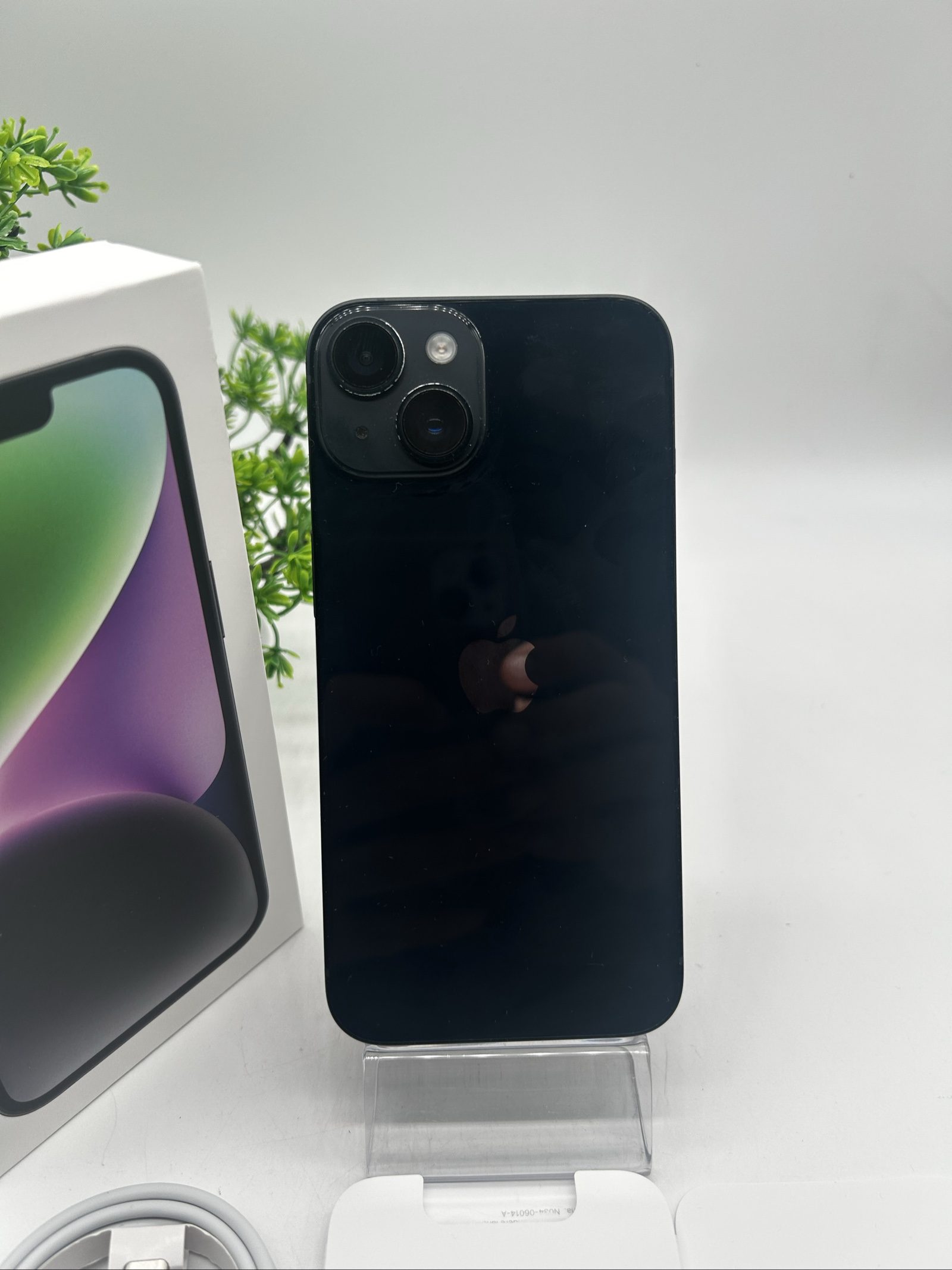 Apple iPhone 14 128GB Nero – Tutto Originale + Scatola e Cavo –Ottime Condizioni