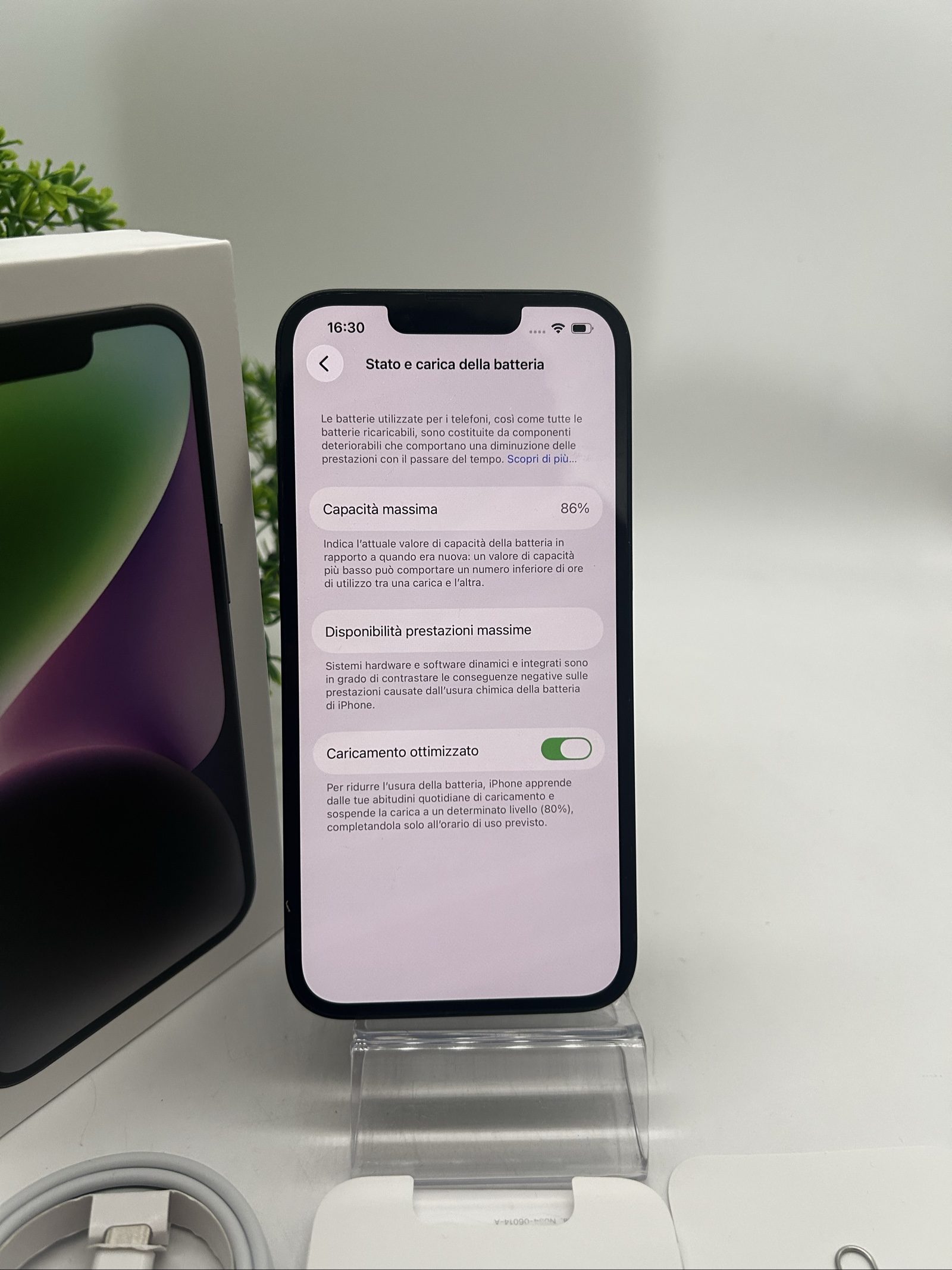 Apple iPhone 14 128GB Nero – Tutto Originale + Scatola e Cavo –Ottime Condizioni image 4