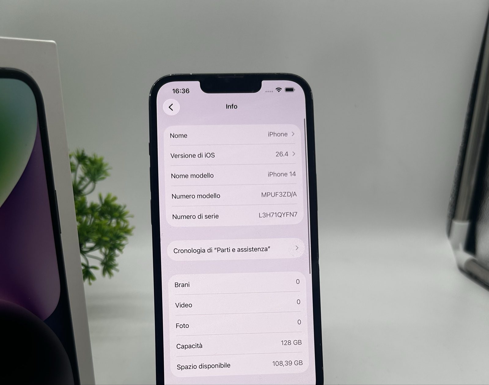Apple iPhone 14 128GB Nero – Tutto Originale + Scatola e Cavo image 5