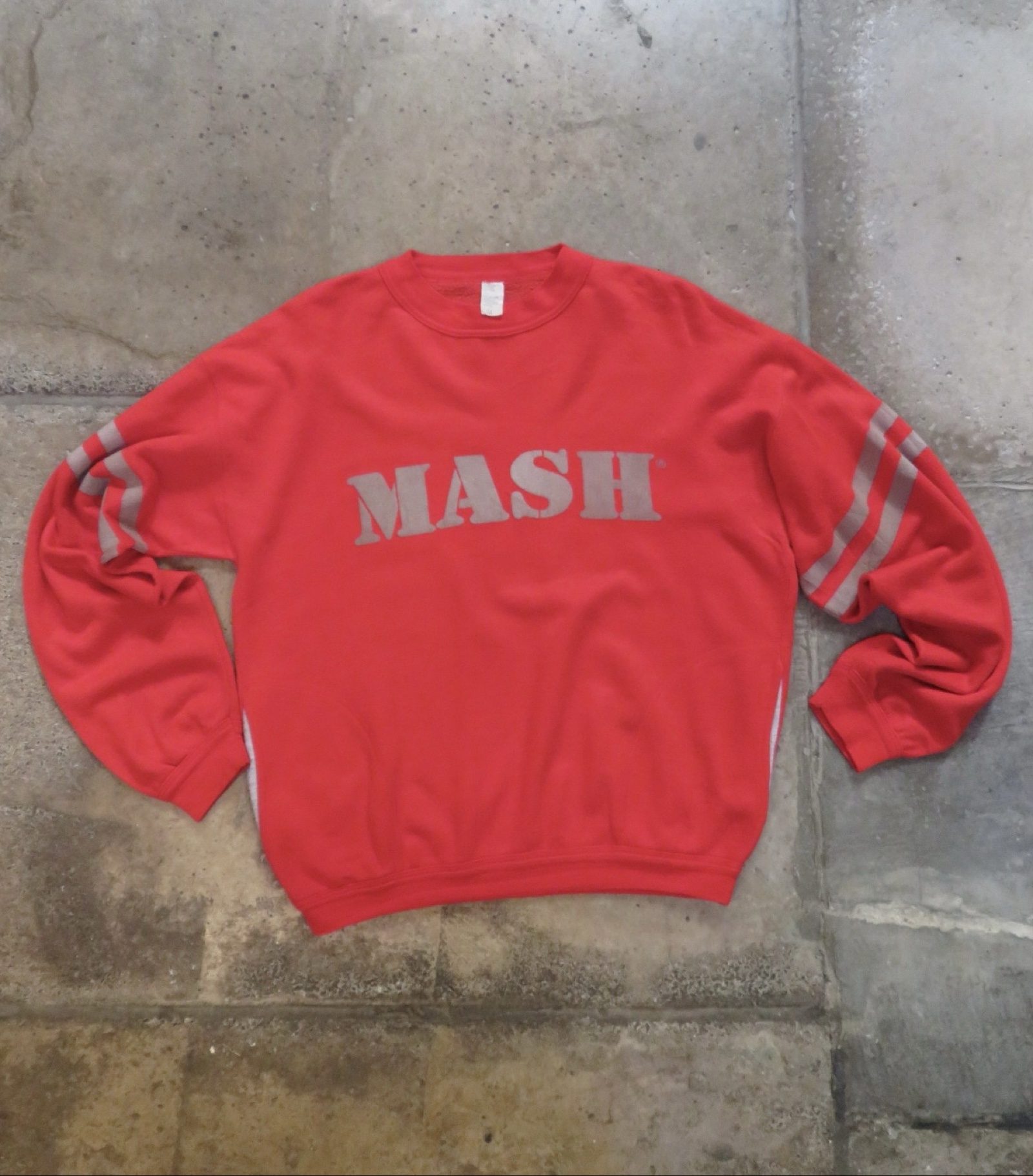 MASH Red & Grey Sweatshirt Medium