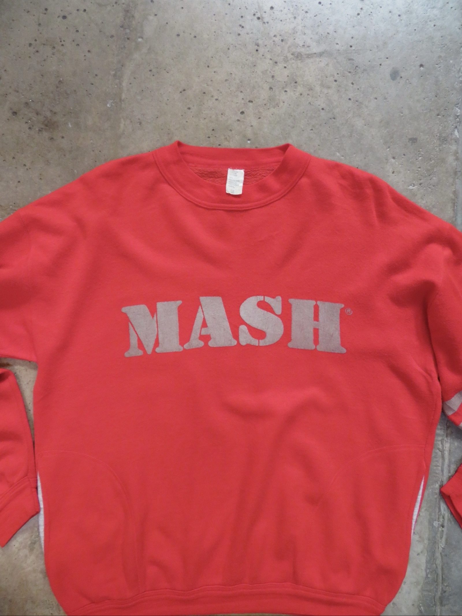 MASH Red & Grey Sweatshirt Medium image 2
