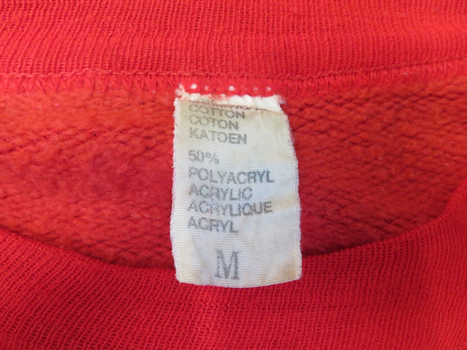 MASH Red & Grey Sweatshirt Medium image 3