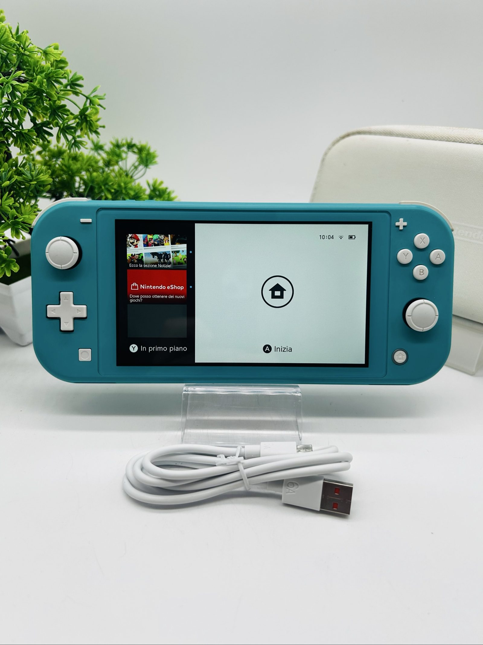 Nintendo Switch Lite Turchese + Custodia + Cavo USB – Ottime Condizioni image 2