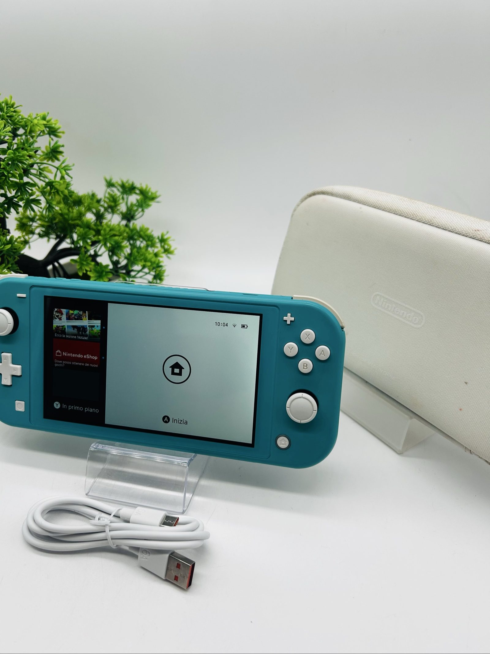 Nintendo Switch Lite Turchese + Custodia + Cavo USB – Ottime Condizioni image 4