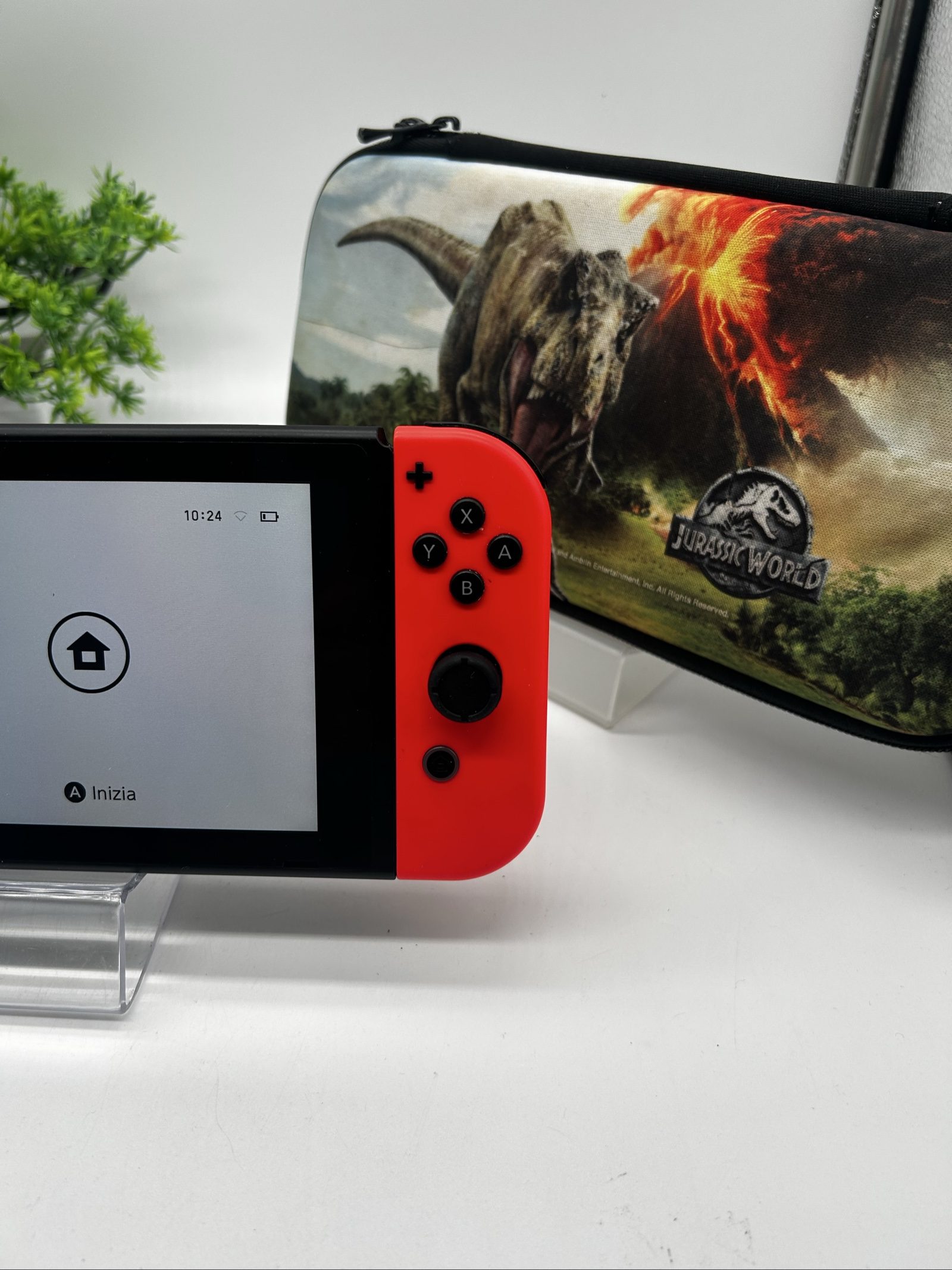 Nintendo Switch V2 Blu/Rossa + SD 128GB + Custodia – Completa – Eccellente image 4