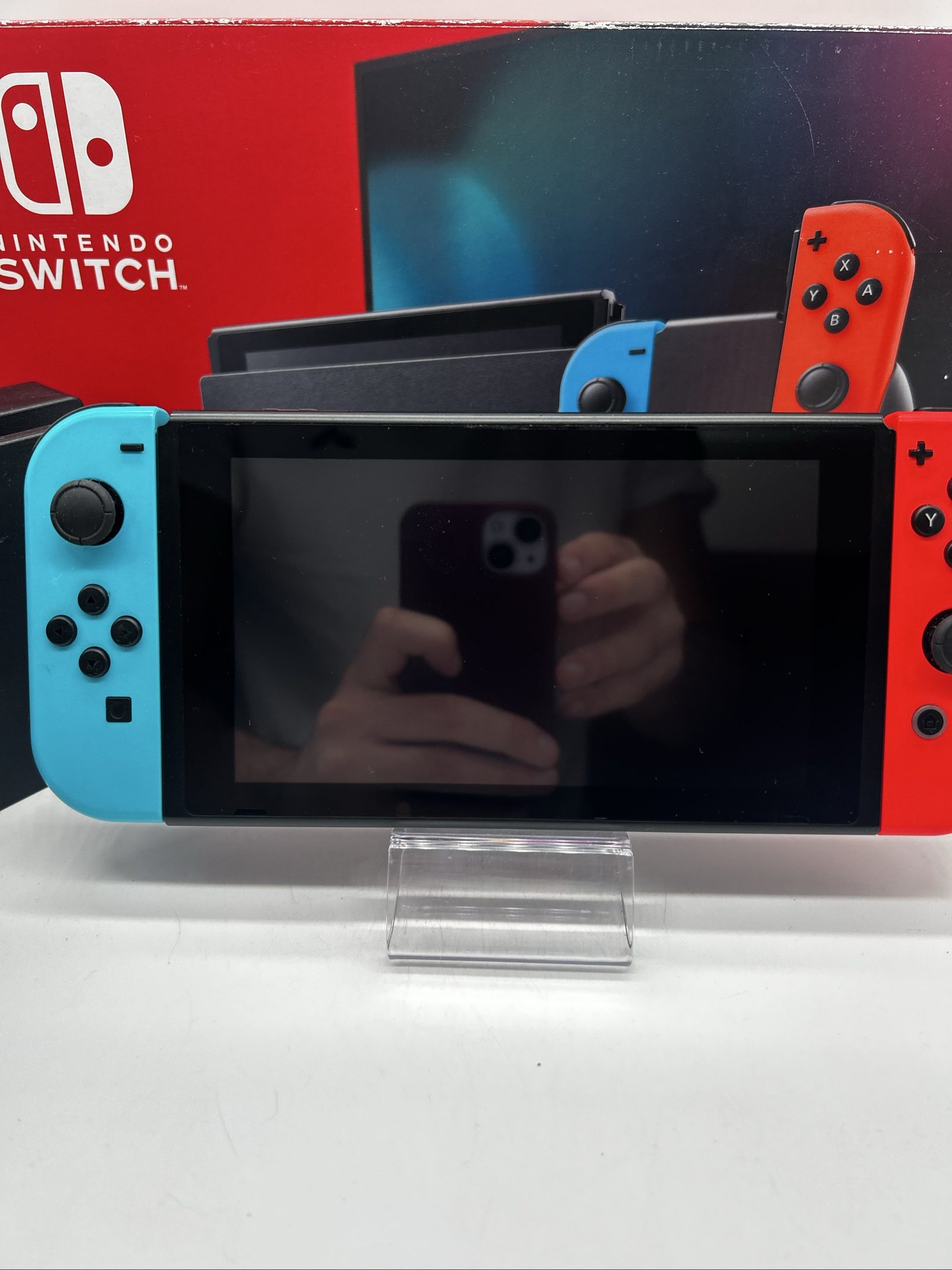 Nintendo Switch V2 Blu/Rossa + Scatola +SD 64GB – Accessori Originali-Eccellente image 6