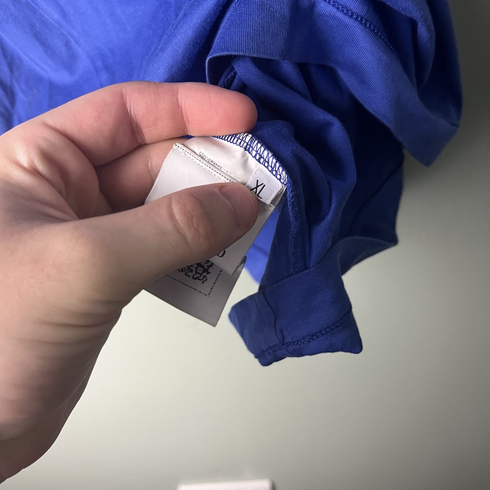 Stone Island Men's Blue Logo Patch T-Shirt image 4