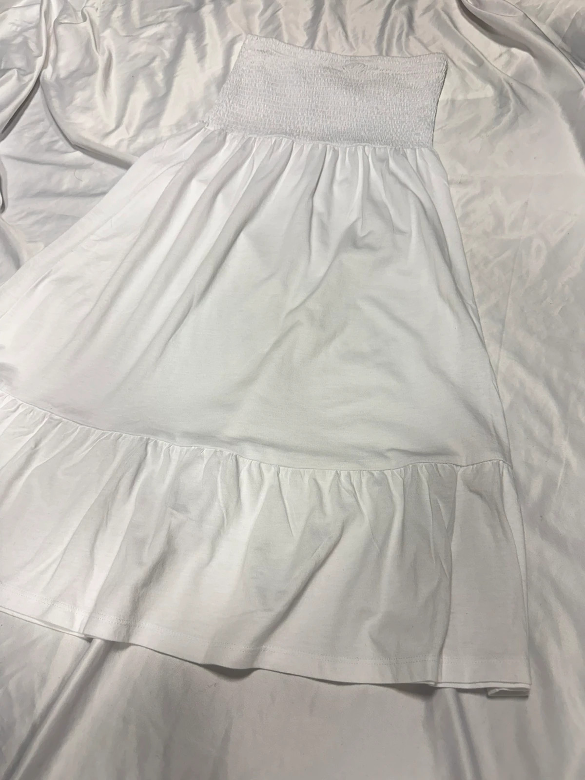 Vintage white skirt / dress / top image 4