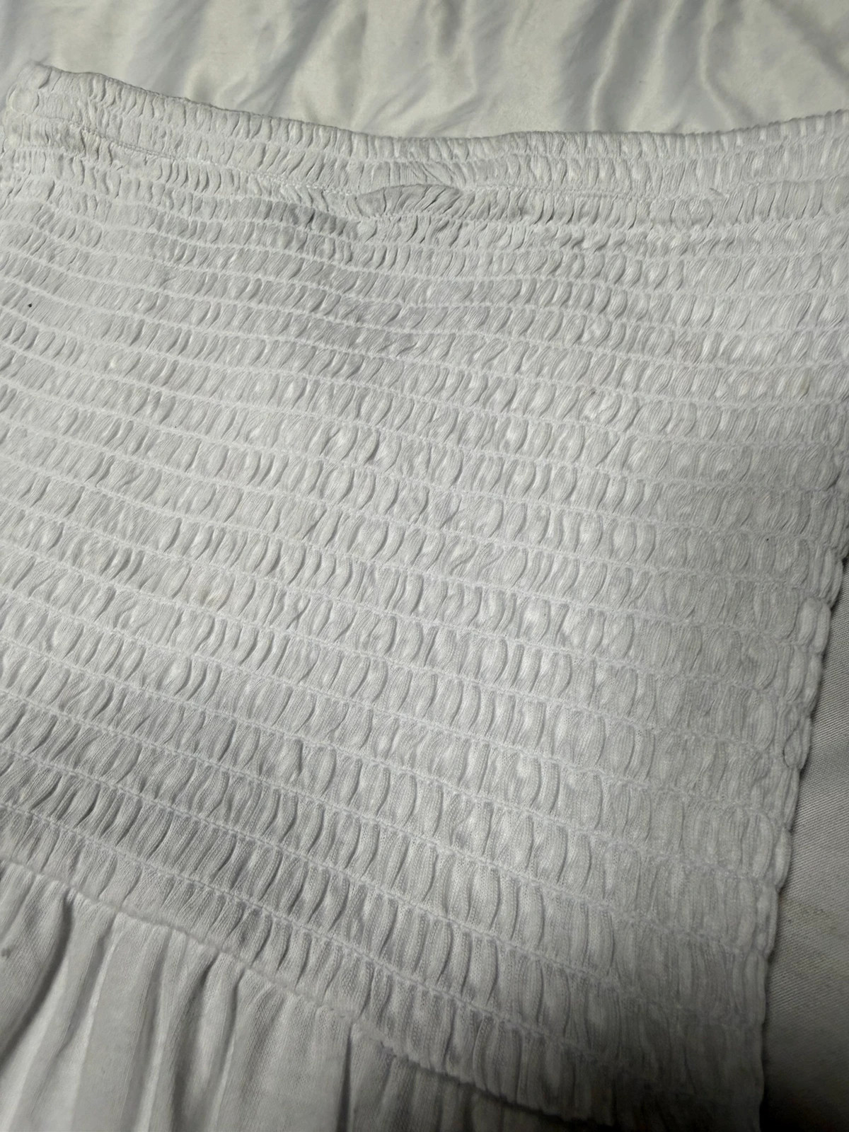 Vintage white skirt / dress / top image 5